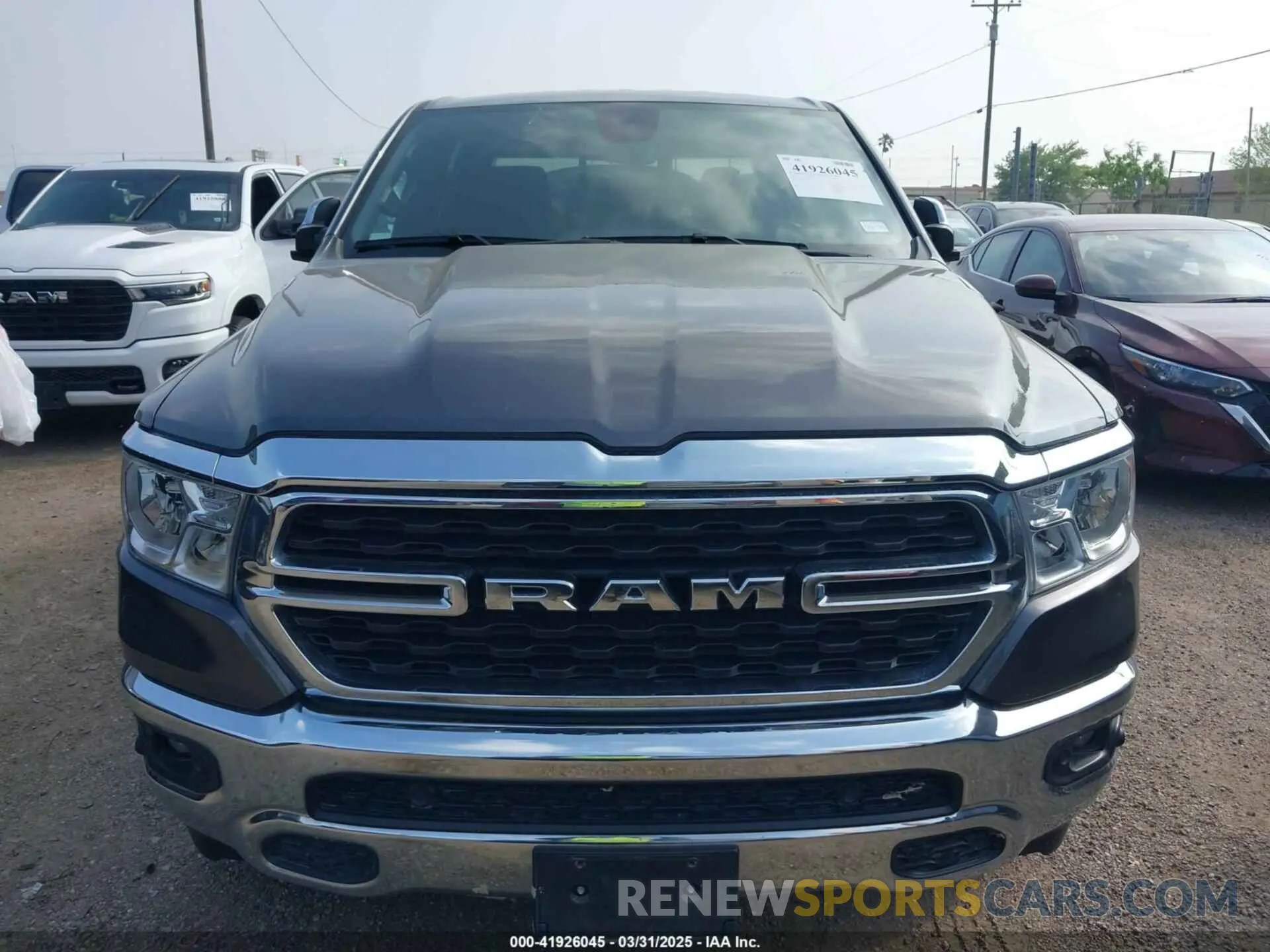 12 fotografías del automóvil dañado 1C6RREFT2RN122894 RAM 1500 2024