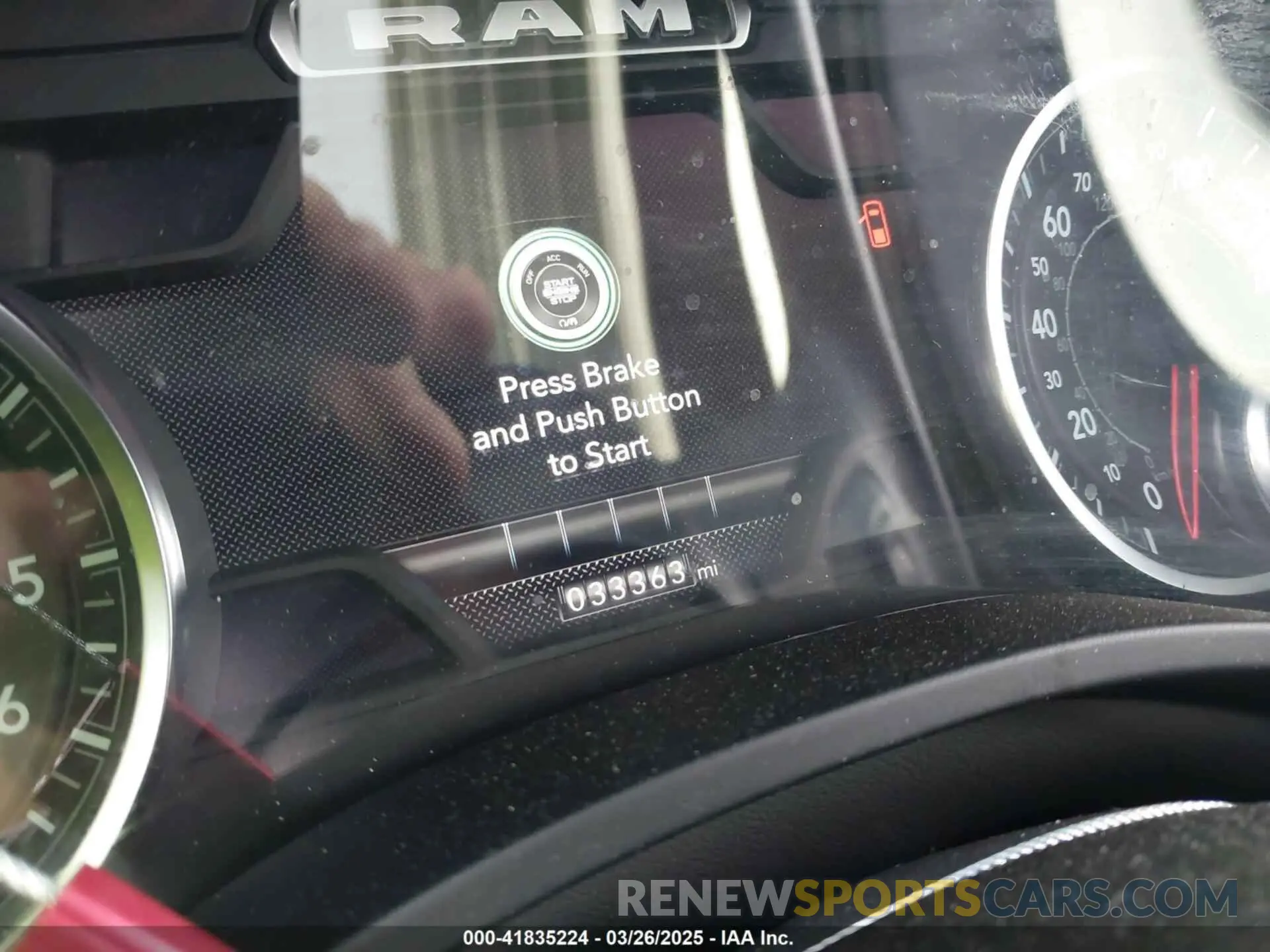 7 fotografías del automóvil dañado 1C6RREJT6RN219197 RAM 1500 2024