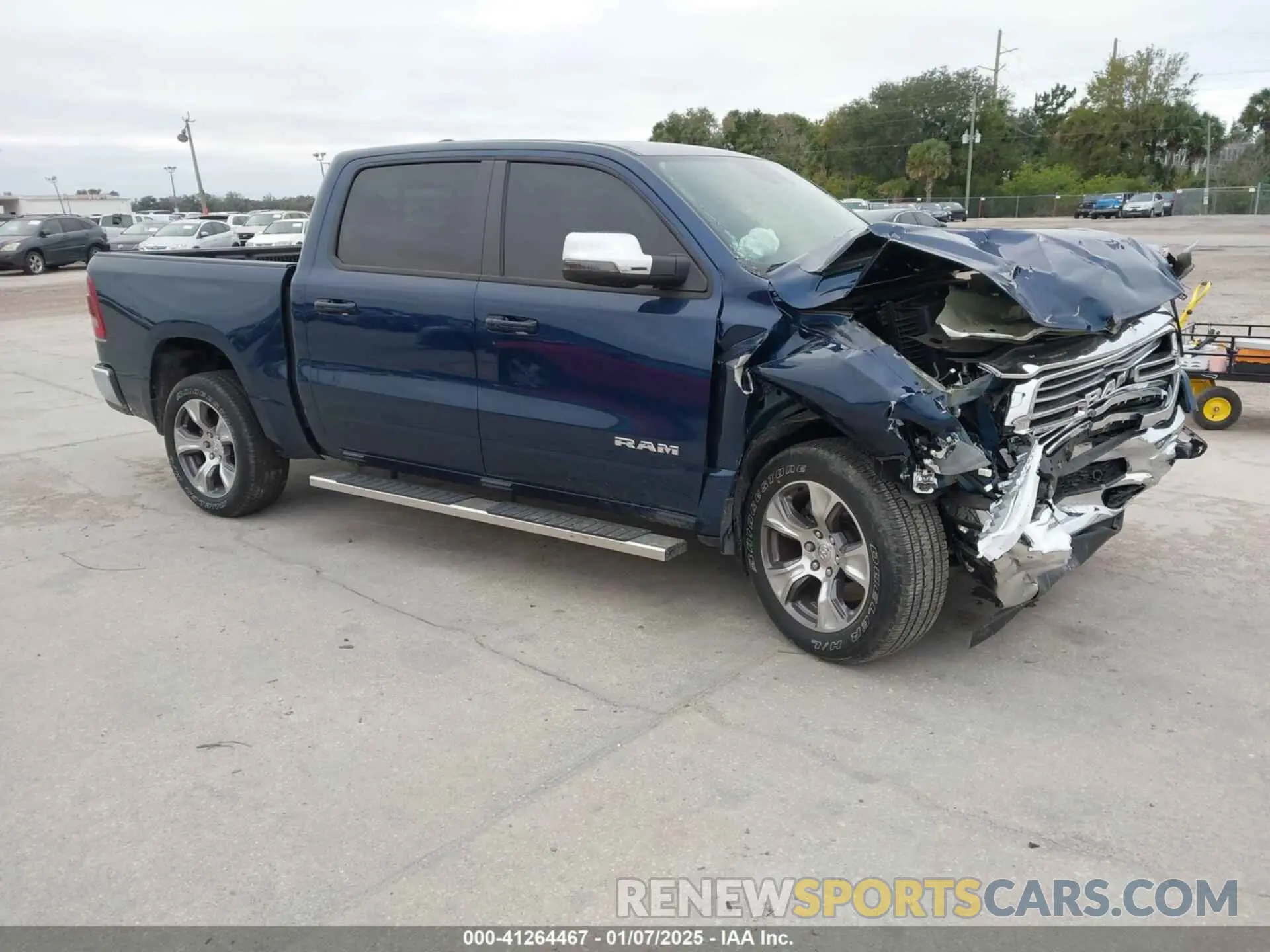 1 fotografías del automóvil dañado 1C6RREJT7RN122591 RAM 1500 2024