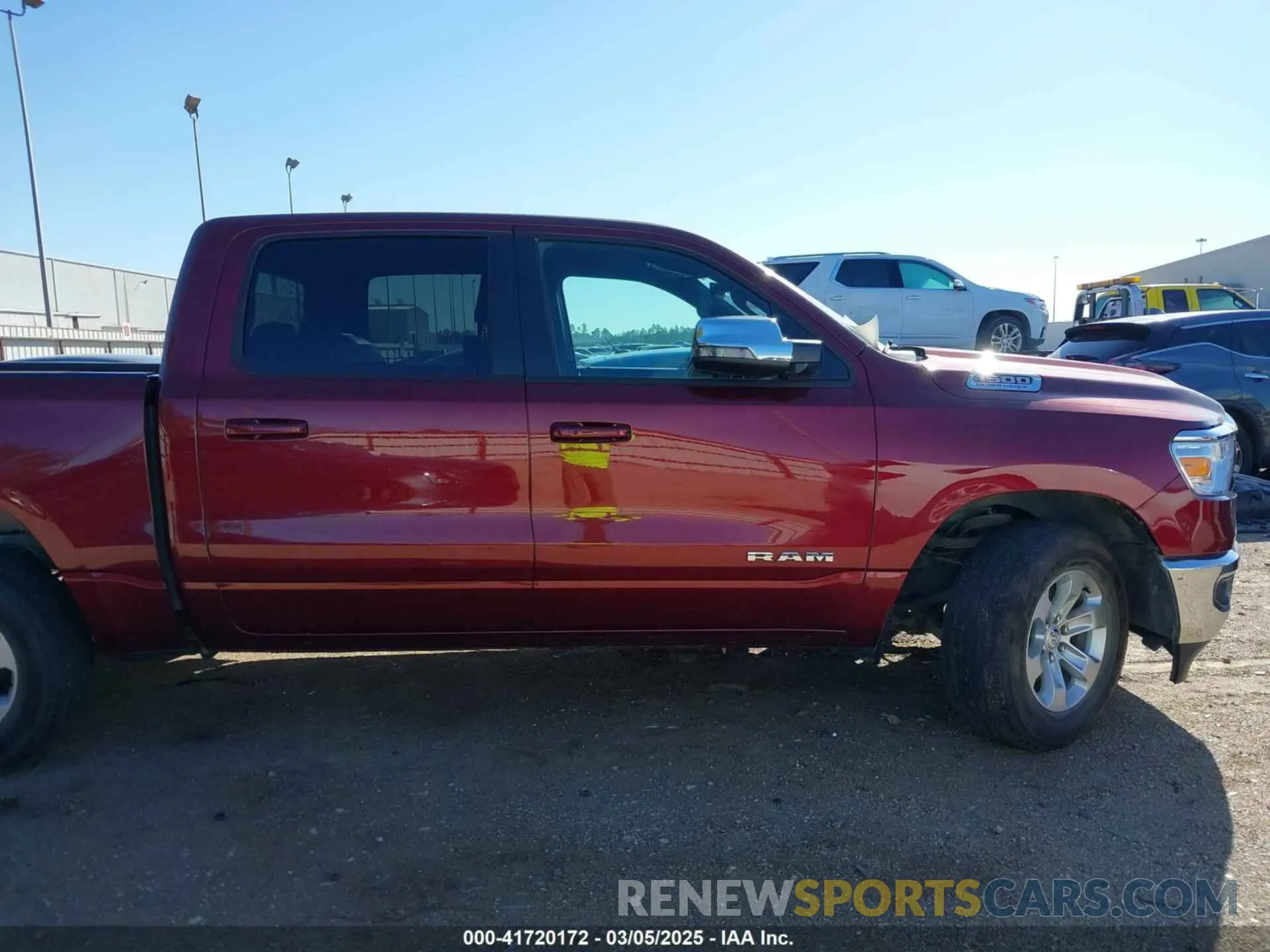 13 fotografías del automóvil dañado 1C6RREJT8RN220786 RAM 1500 2024
