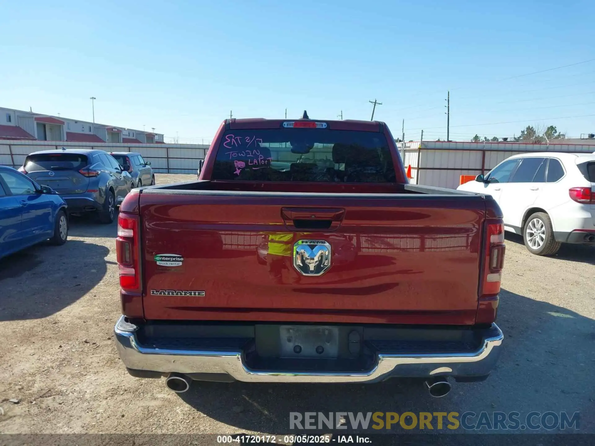 16 fotografías del automóvil dañado 1C6RREJT8RN220786 RAM 1500 2024