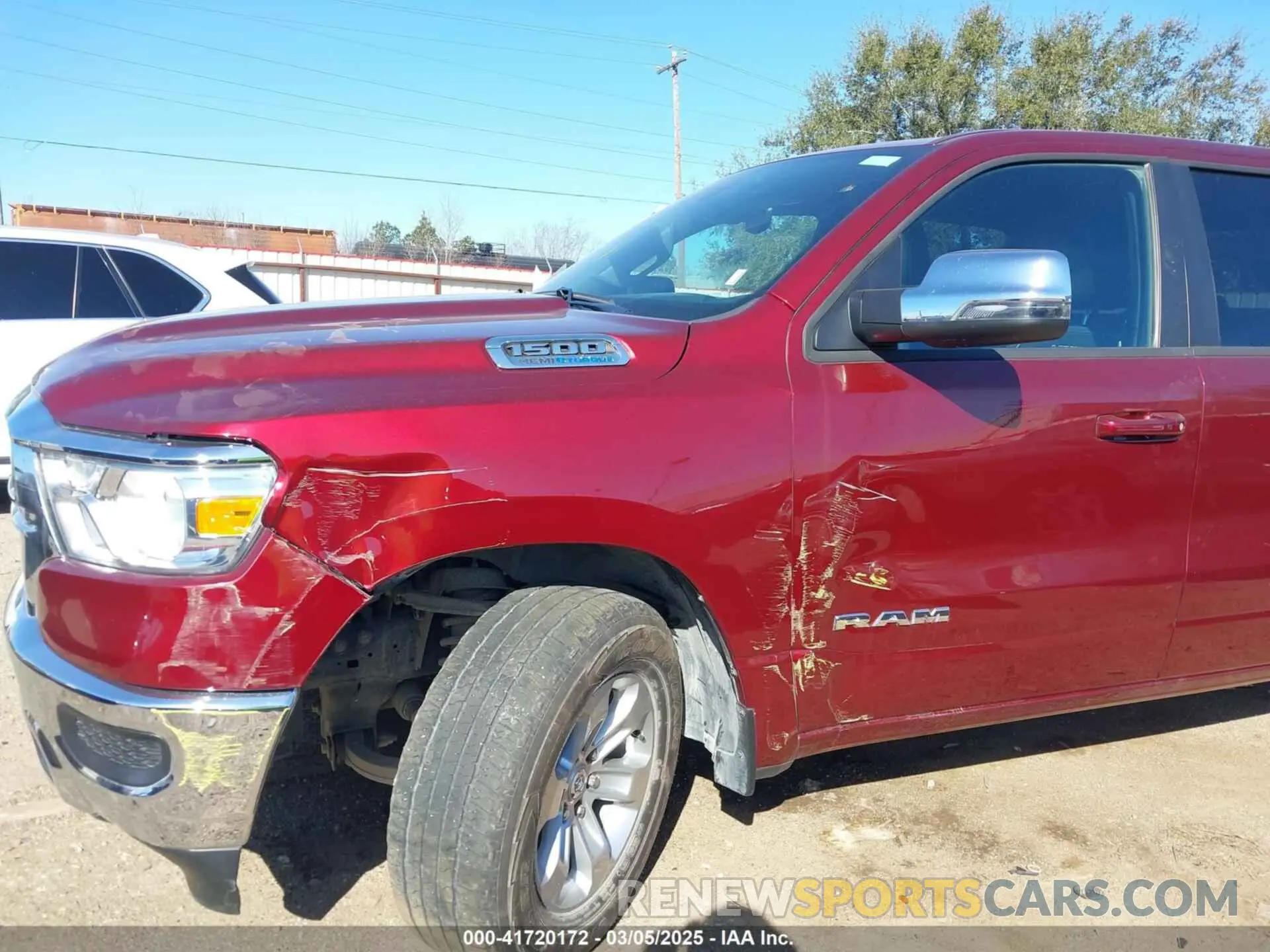 6 fotografías del automóvil dañado 1C6RREJT8RN220786 RAM 1500 2024