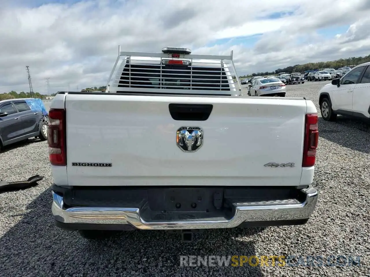 6 fotografías del automóvil dañado 1C6RRFBG6RN136764 RAM 1500 2024