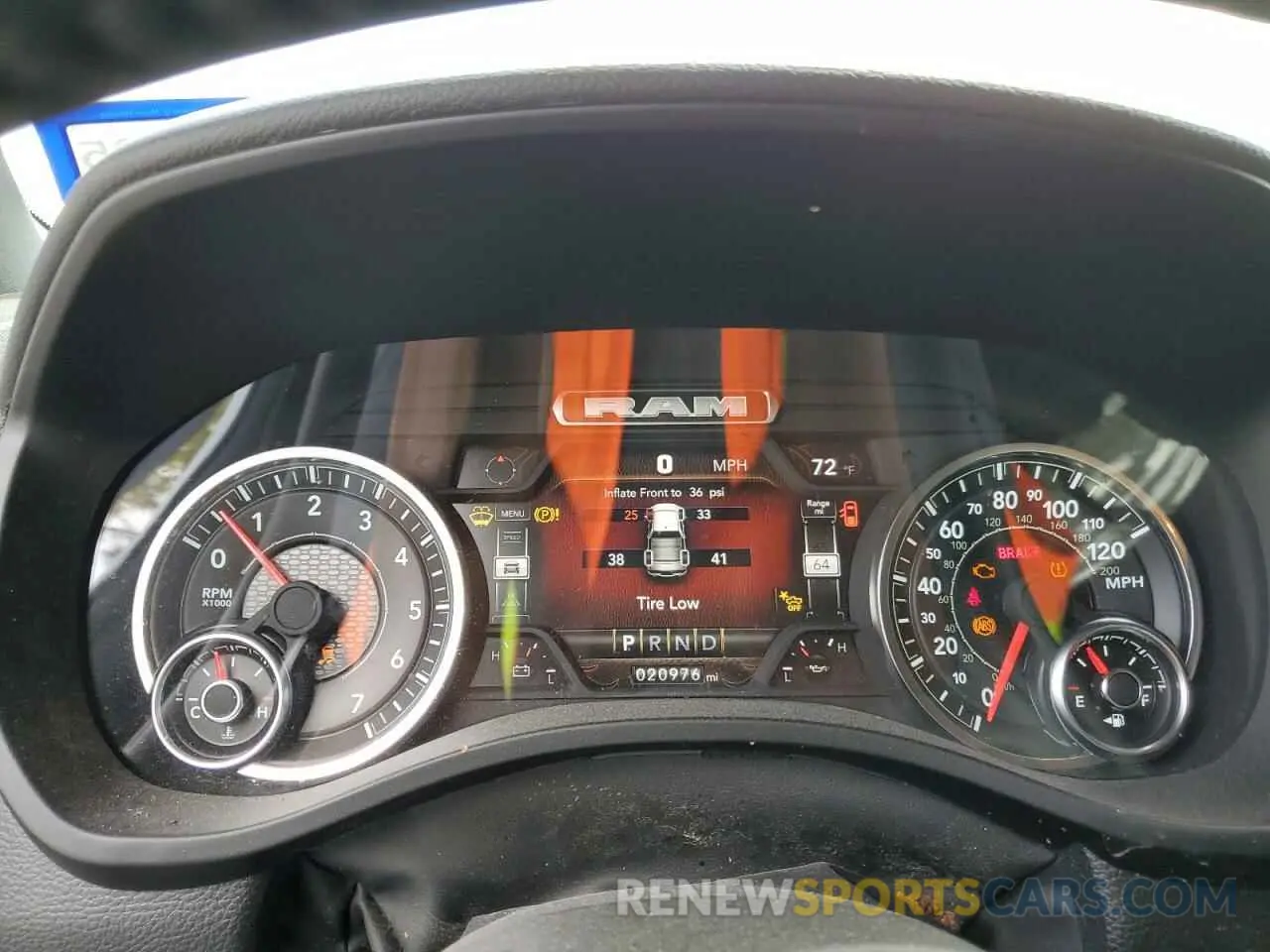 9 fotografías del automóvil dañado 1C6RRFBG6RN136764 RAM 1500 2024