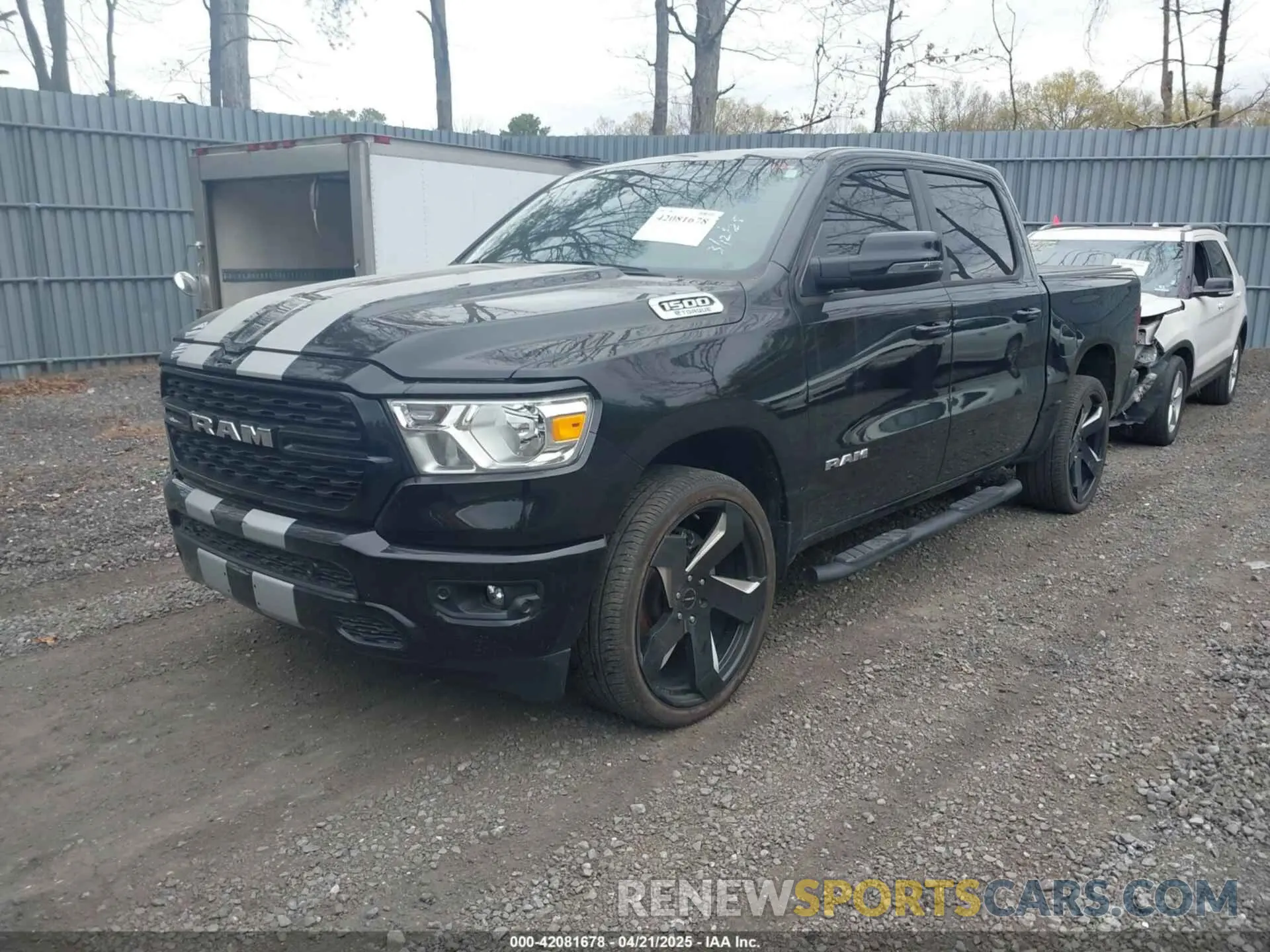 2 fotografías del automóvil dañado 1C6RRFFG2RN201958 RAM 1500 2024