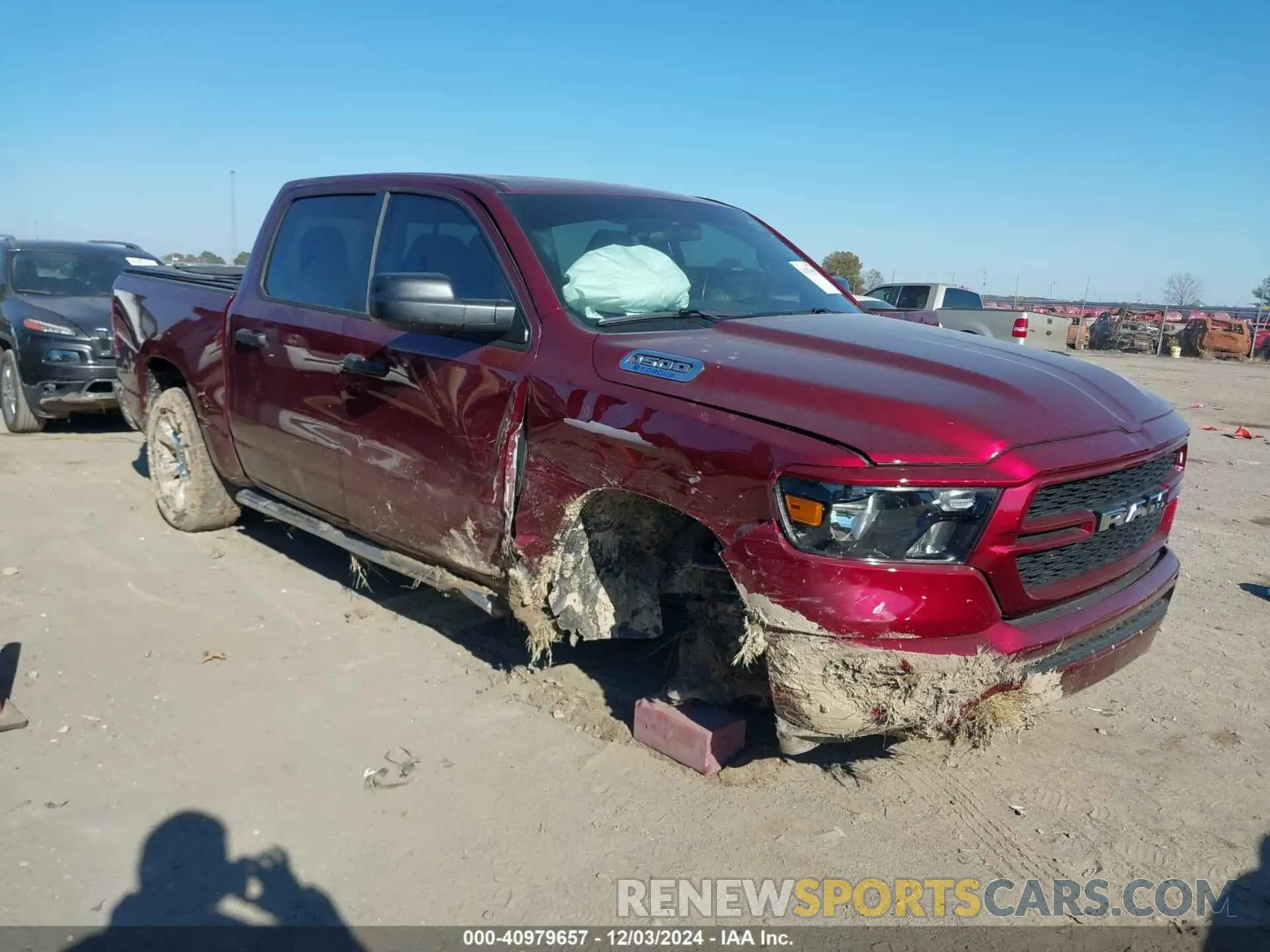 1 fotografías del automóvil dañado 1C6RRFGG9RN181674 RAM 1500 2024