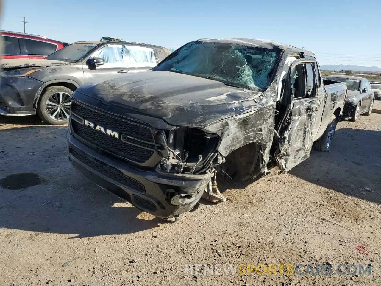 1 fotografías del automóvil dañado 1C6SRECG8RN205674 RAM 1500 2024