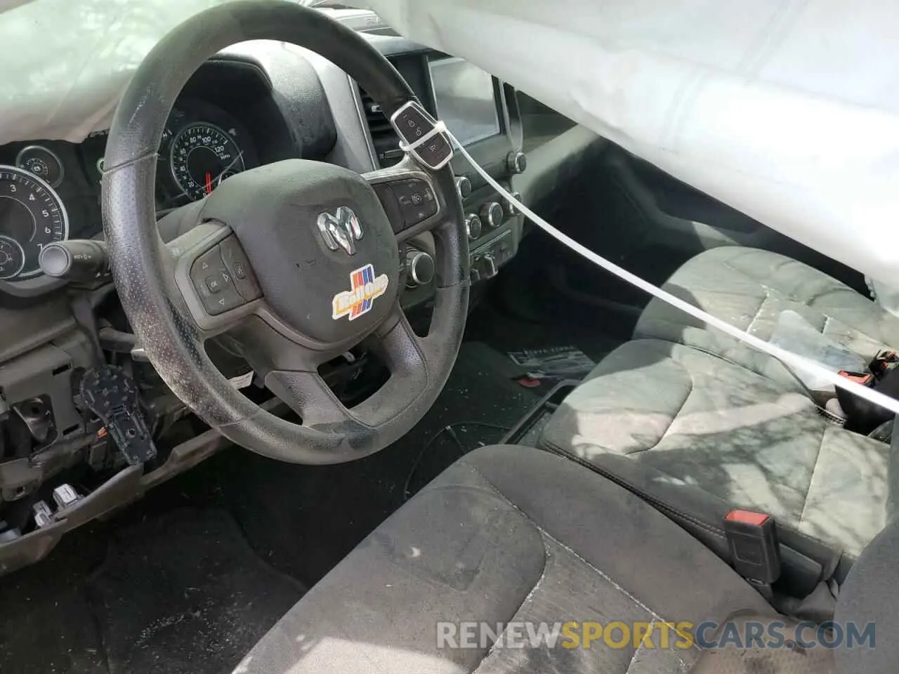 7 fotografías del automóvil dañado 1C6SRECG8RN205674 RAM 1500 2024