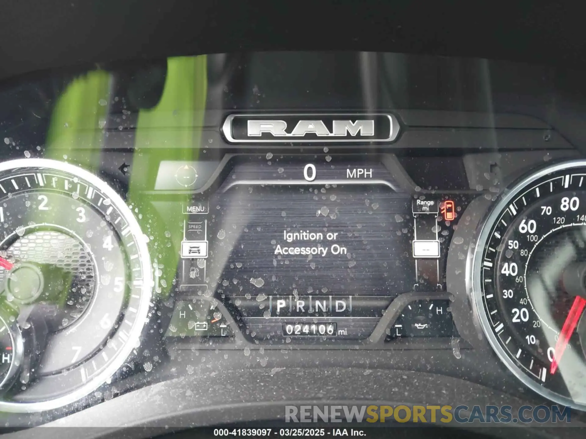 7 fotografías del automóvil dañado 1C6SRFFT1RN124465 RAM 1500 2024
