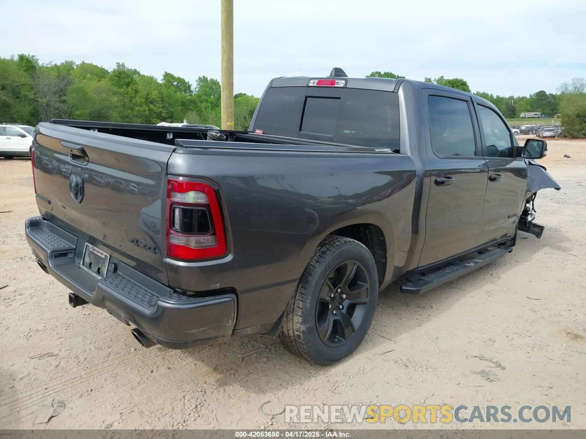 4 fotografías del automóvil dañado 1C6SRFFT1RN125616 RAM 1500 2024