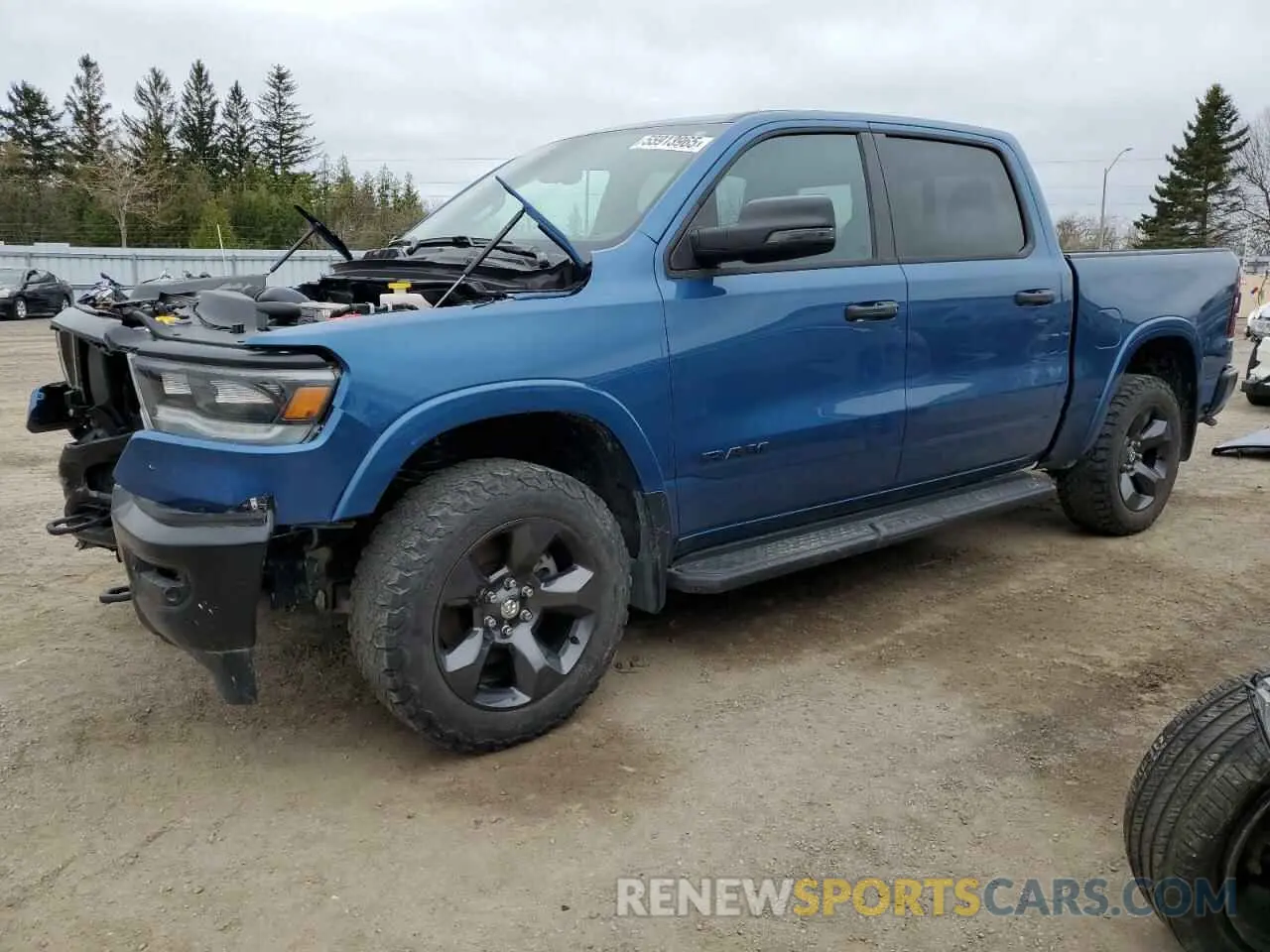 1 fotografías del automóvil dañado 1C6SRFFT1RN200802 RAM 1500 2024