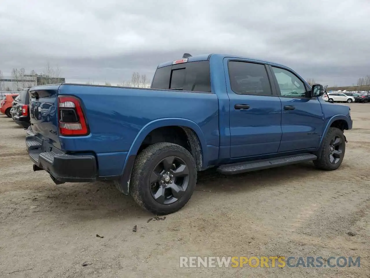3 fotografías del automóvil dañado 1C6SRFFT1RN200802 RAM 1500 2024