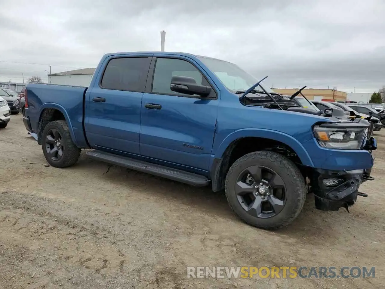 4 fotografías del automóvil dañado 1C6SRFFT1RN200802 RAM 1500 2024