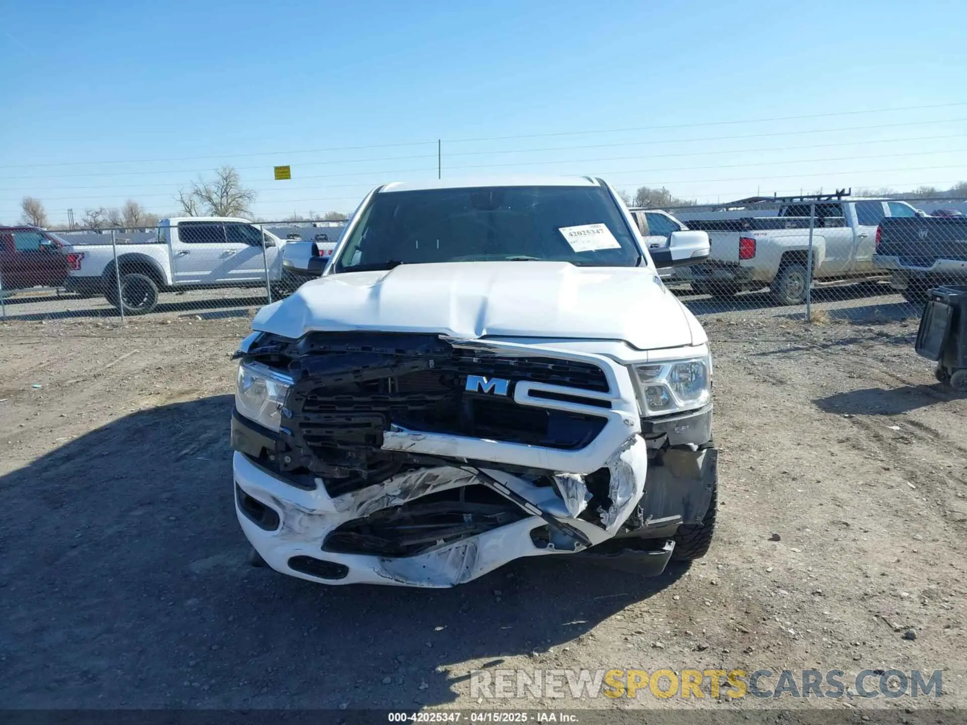12 fotografías del automóvil dañado 1C6SRFFT2RN119324 RAM 1500 2024