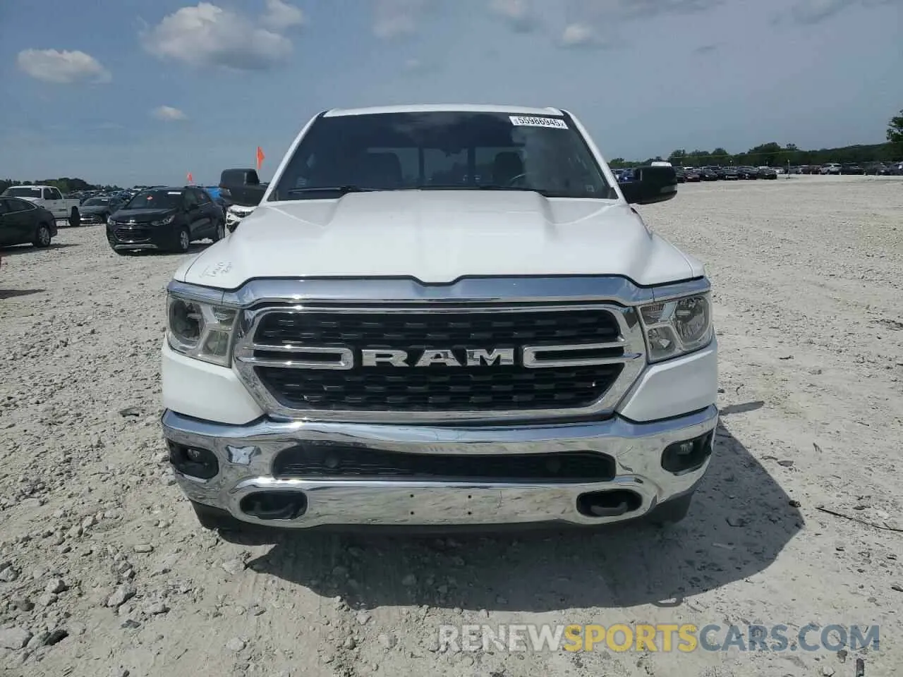 5 fotografías del automóvil dañado 1C6SRFFT2RN130565 RAM 1500 2024