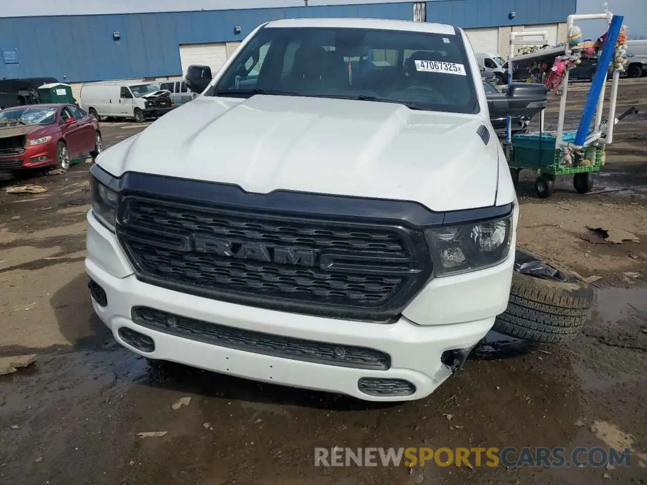 5 fotografías del automóvil dañado 1C6SRFFT6RN112862 RAM 1500 2024