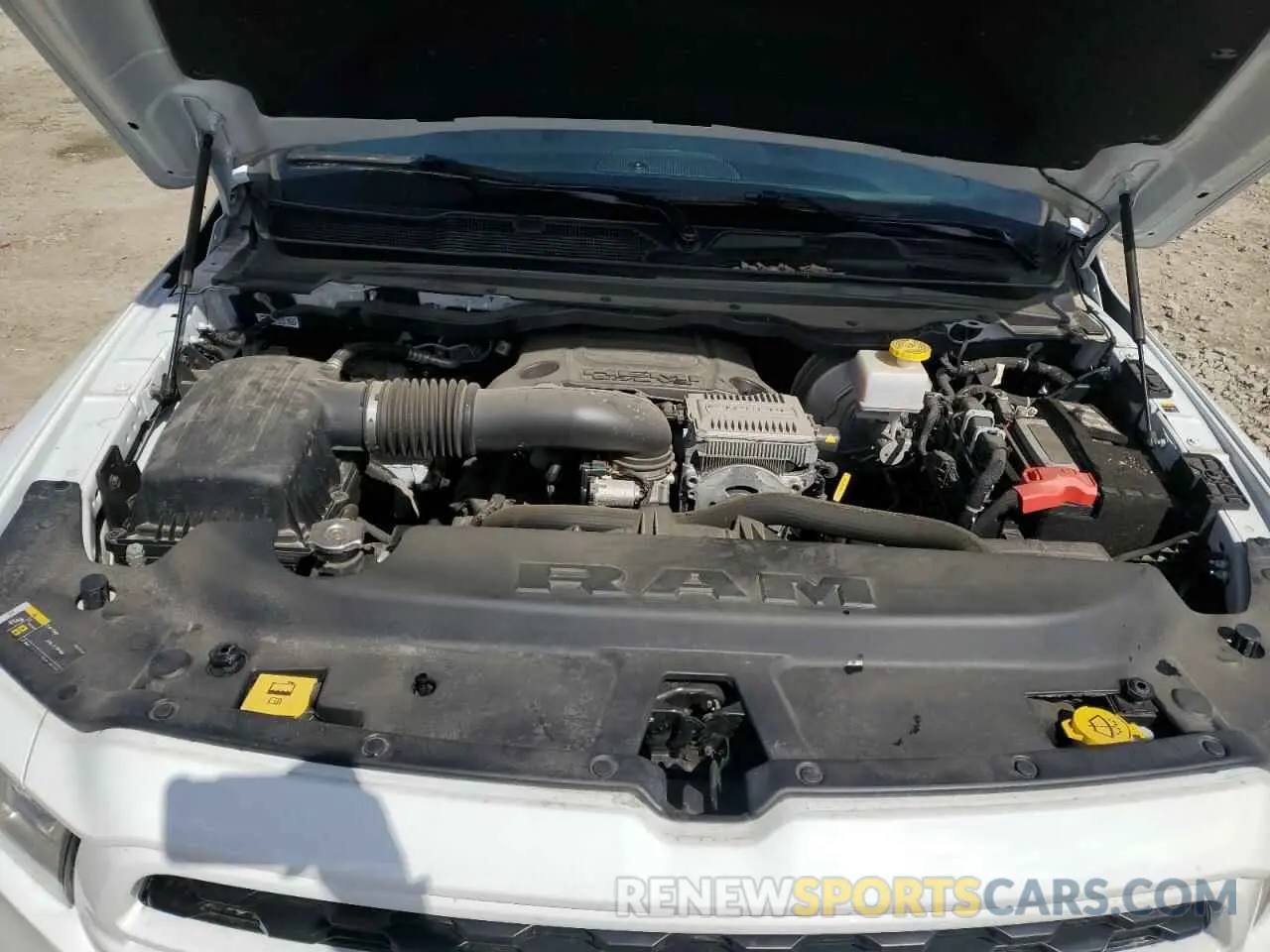 11 fotografías del automóvil dañado 1C6SRFFT7RN126253 RAM 1500 2024