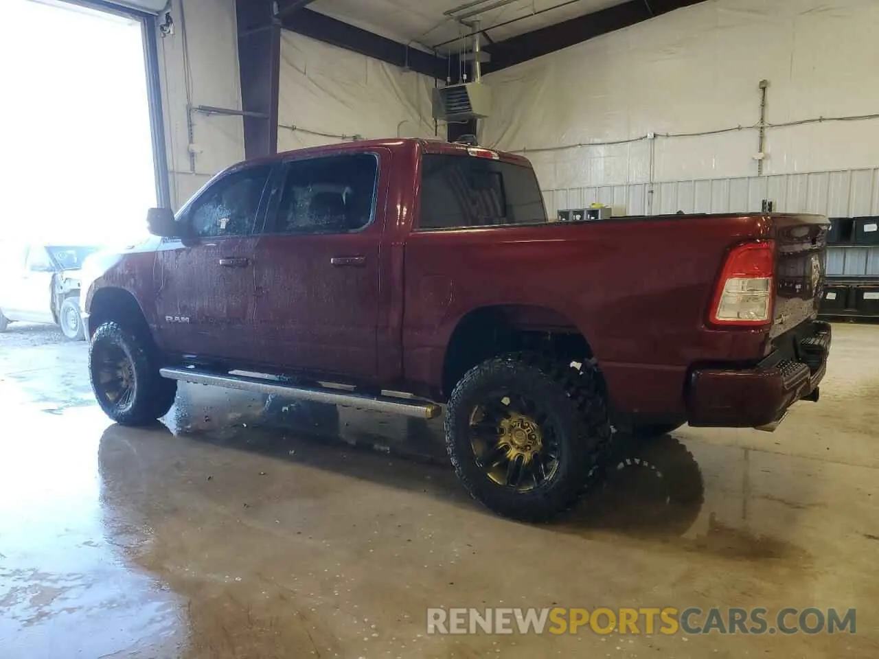 2 fotografías del automóvil dañado 1C6SRFFT7RN206832 RAM 1500 2024