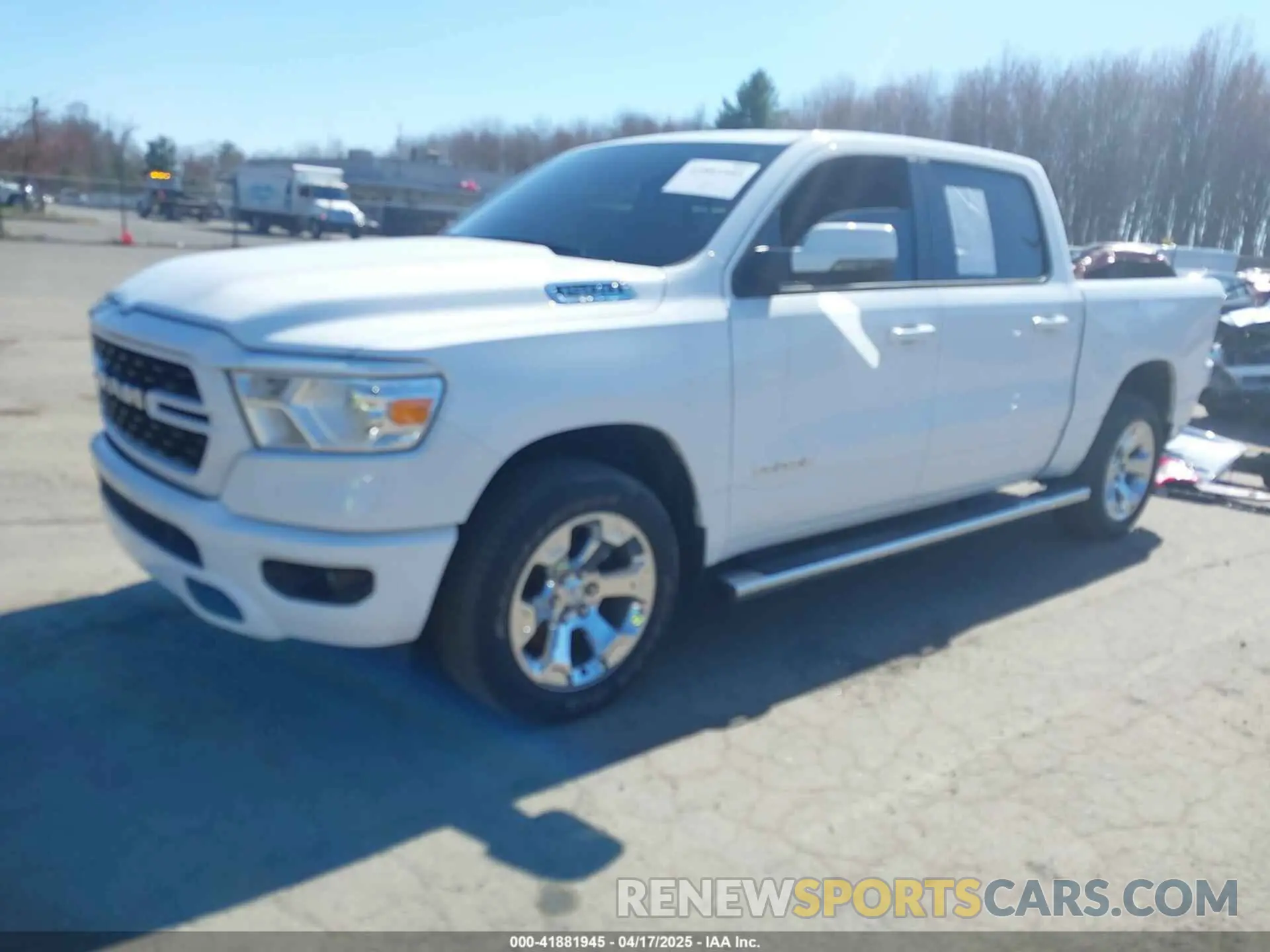 2 fotografías del automóvil dañado 1C6SRFFT8RN107517 RAM 1500 2024