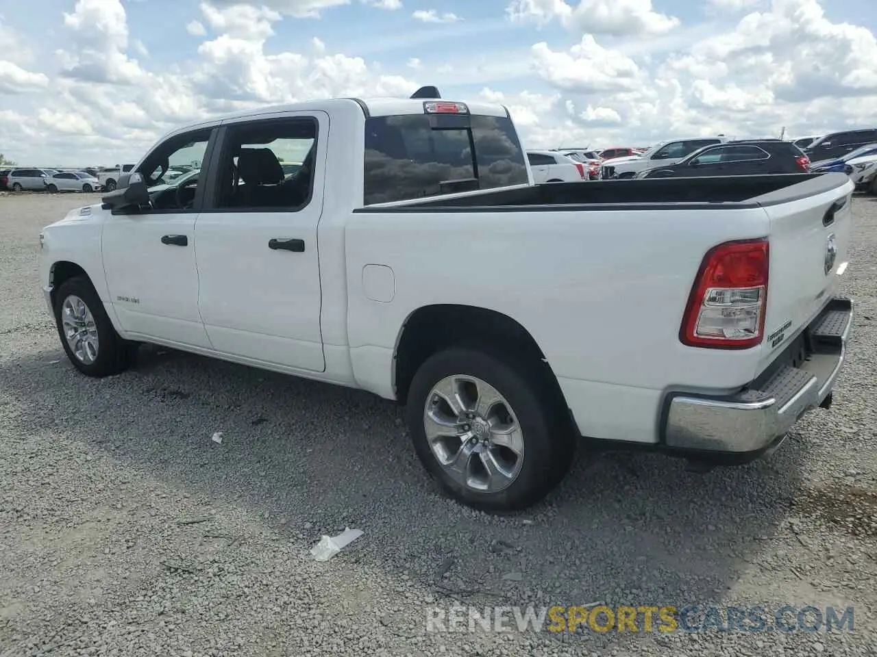 2 fotografías del automóvil dañado 1C6SRFFTXRN163880 RAM 1500 2024