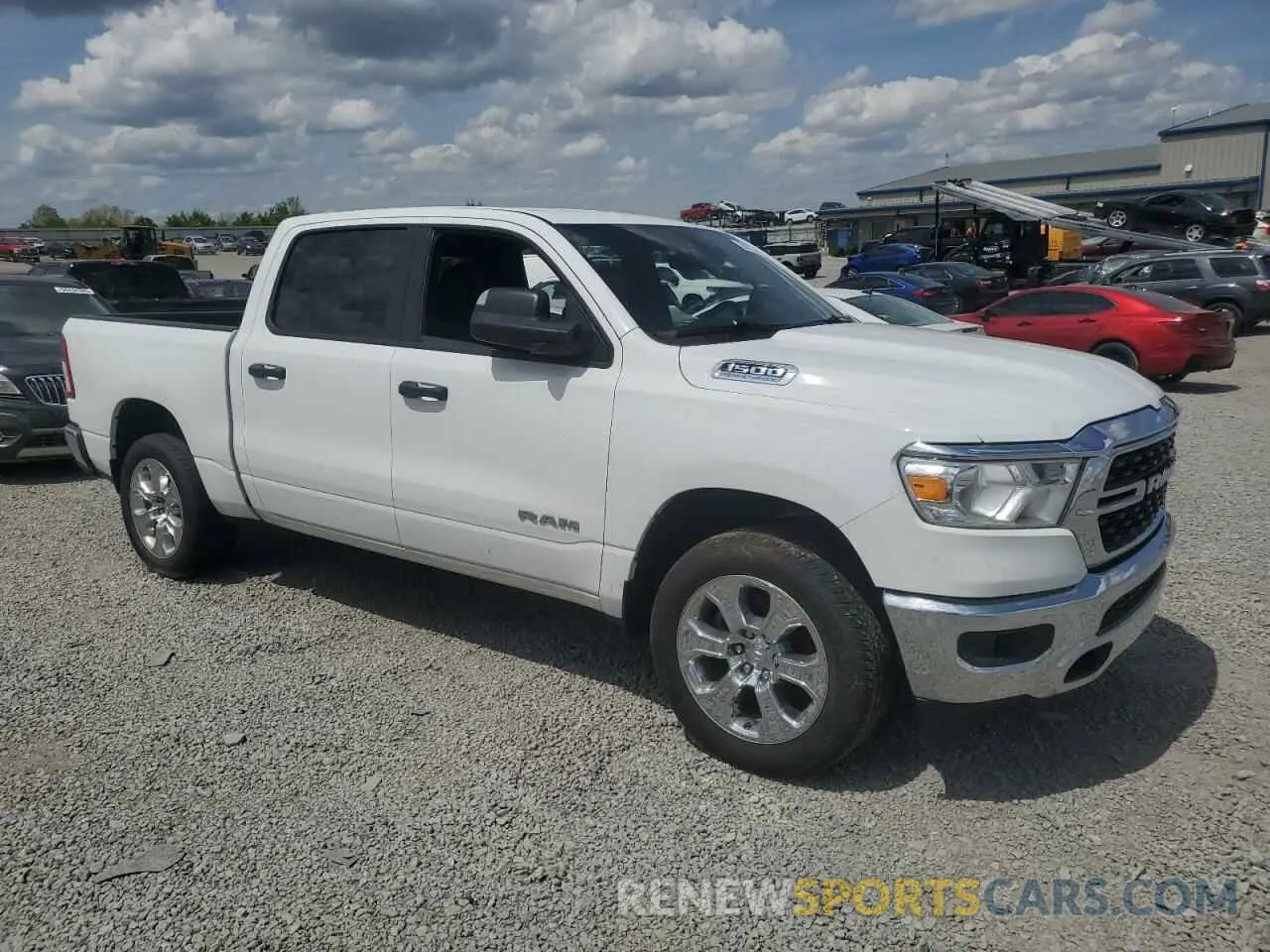 4 fotografías del automóvil dañado 1C6SRFFTXRN163880 RAM 1500 2024