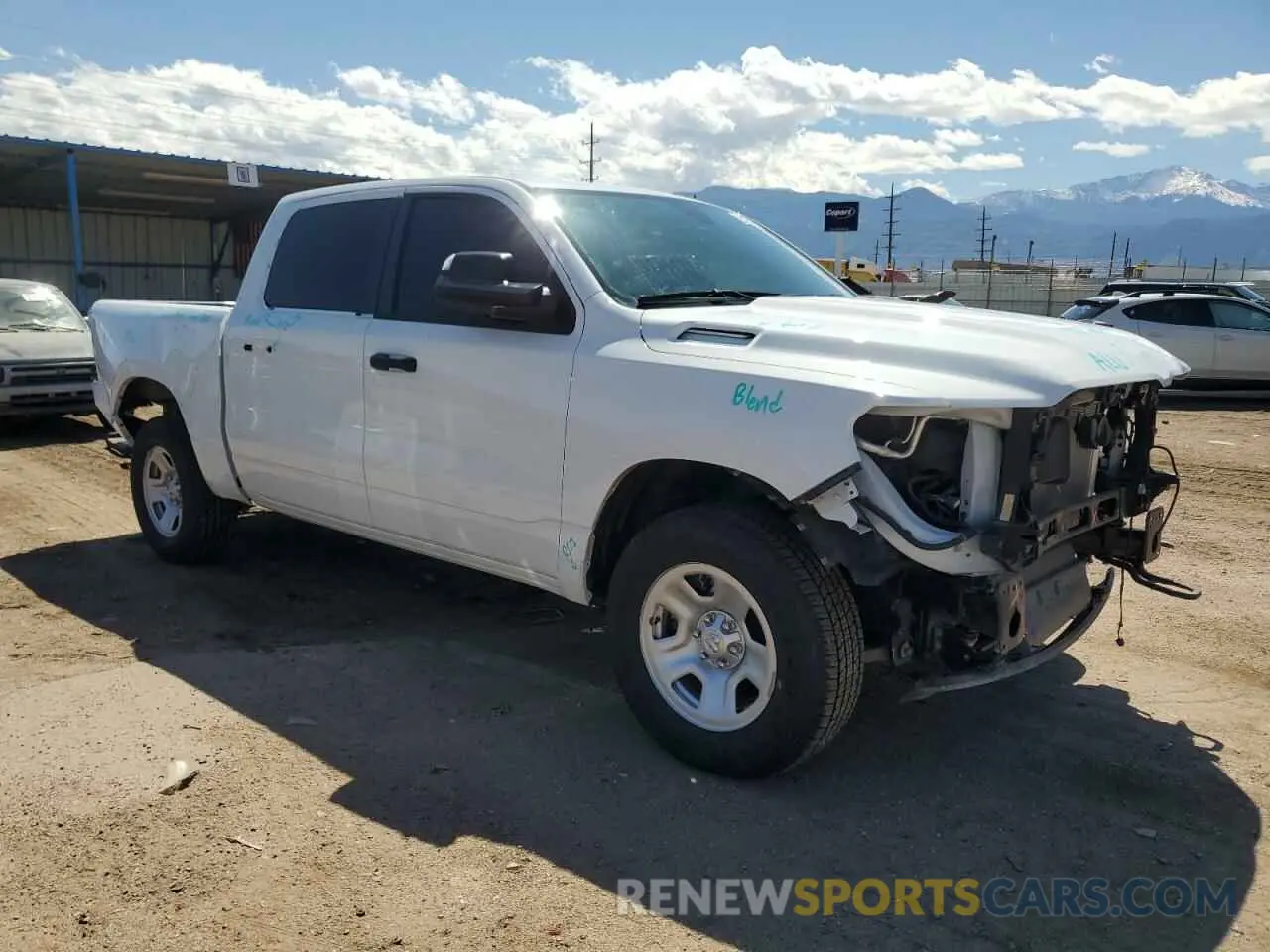 4 fotografías del automóvil dañado 1C6SRFGT6RN120703 RAM 1500 2024