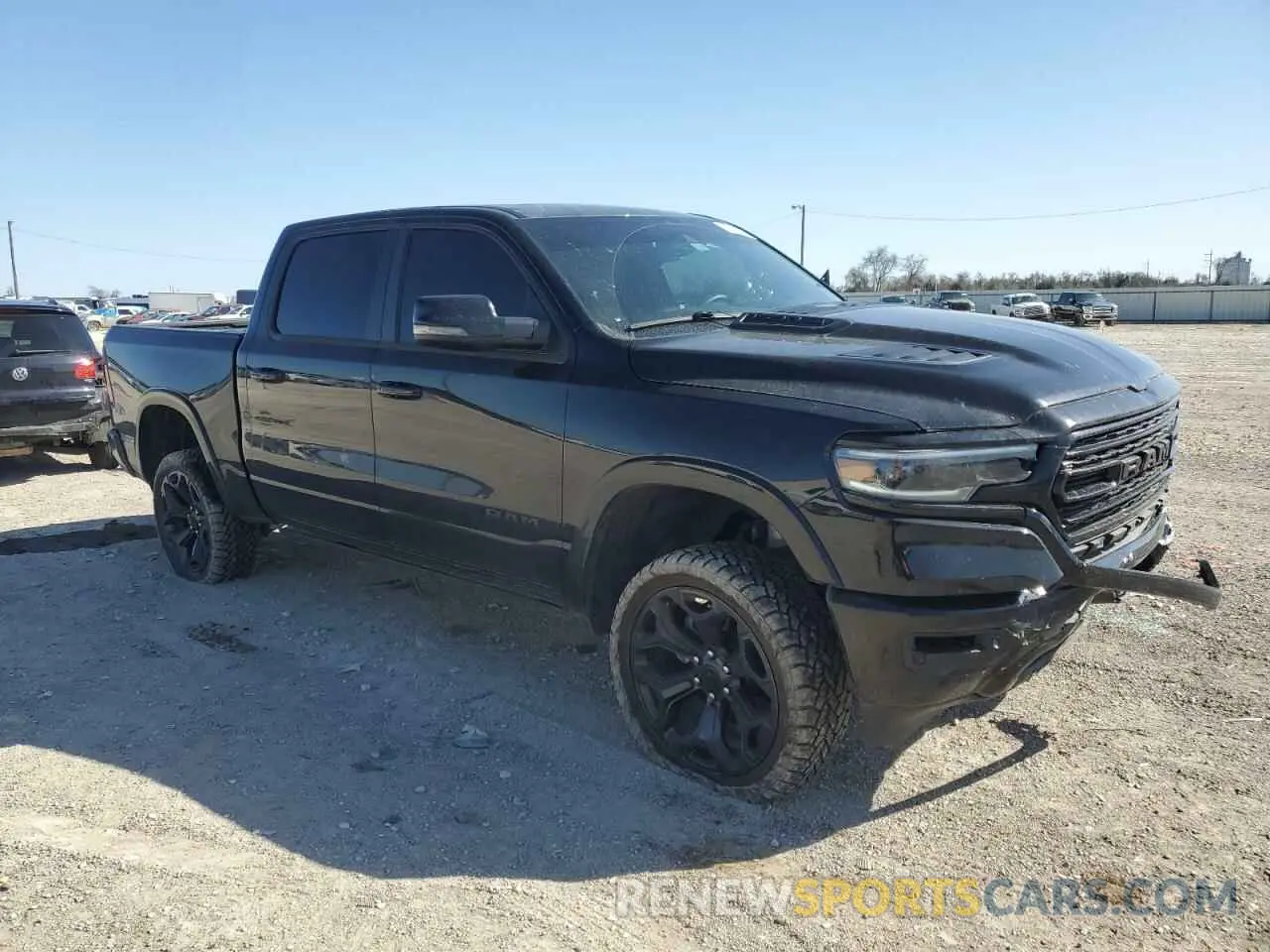 4 fotografías del automóvil dañado 1C6SRFHT5RN227711 RAM 1500 2024
