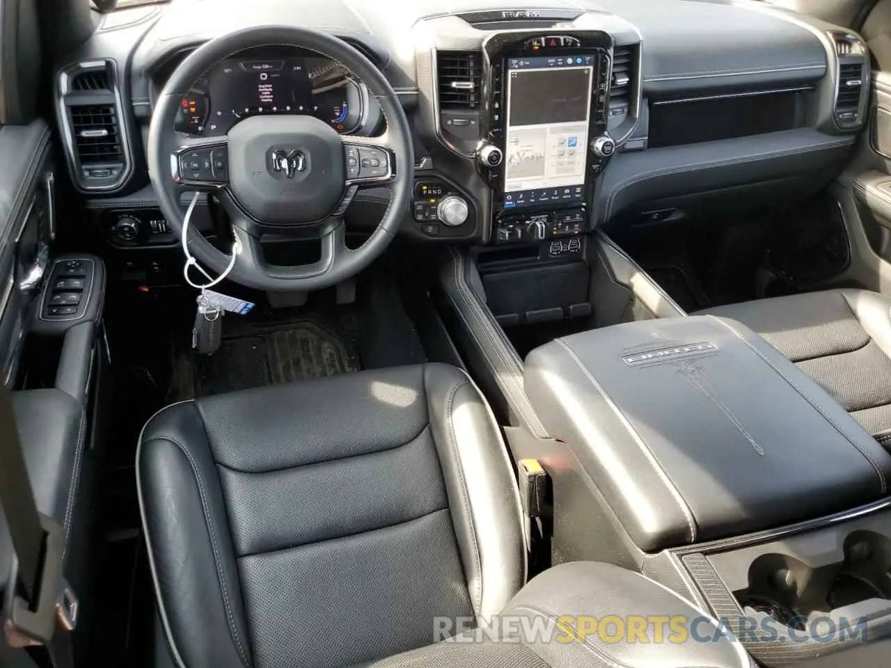 8 fotografías del automóvil dañado 1C6SRFHT9RN159476 RAM 1500 2024