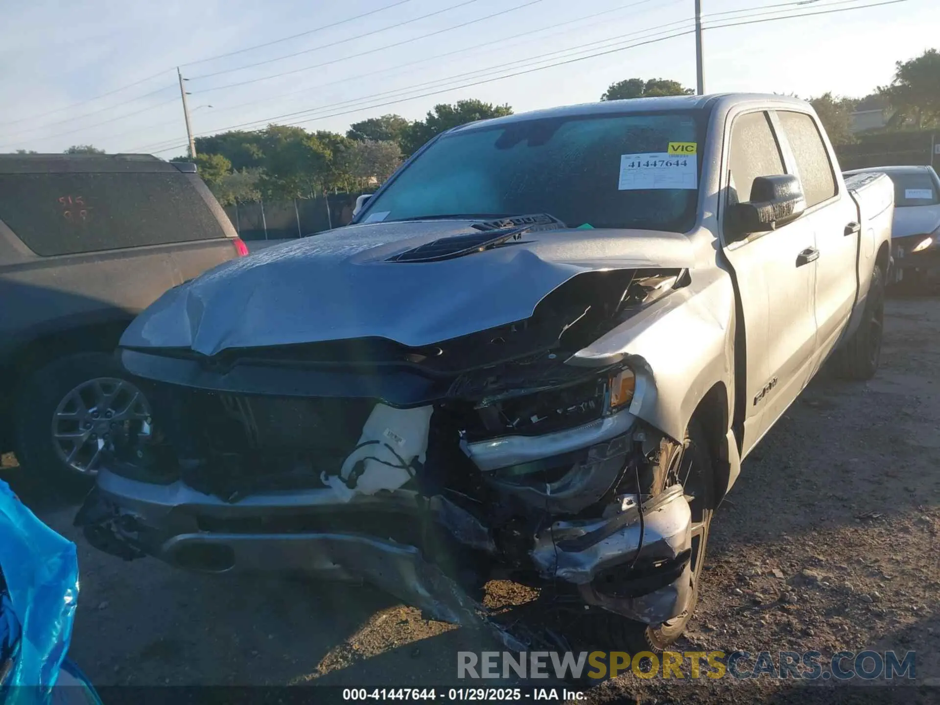 12 fotografías del automóvil dañado 1C6SRFJT1RN130838 RAM 1500 2024