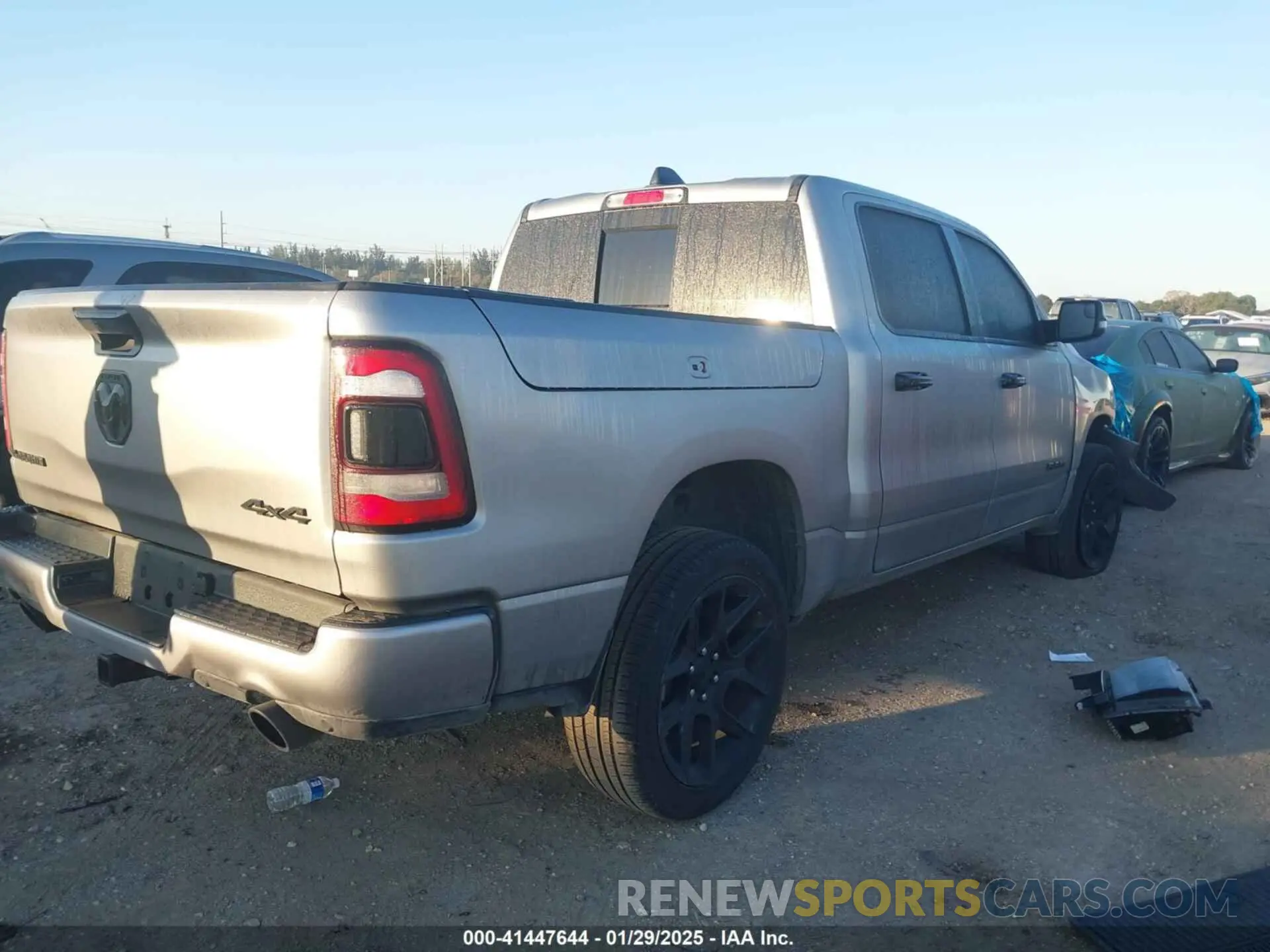 4 fotografías del automóvil dañado 1C6SRFJT1RN130838 RAM 1500 2024