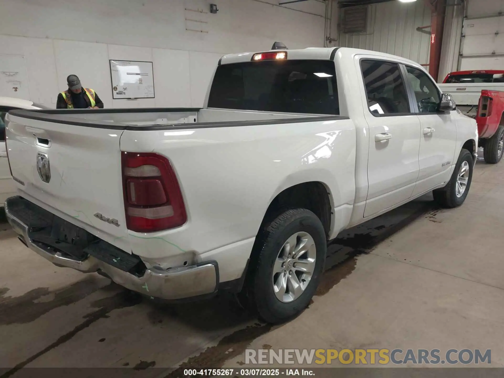 4 fotografías del automóvil dañado 1C6SRFJT2RN224159 RAM 1500 2024