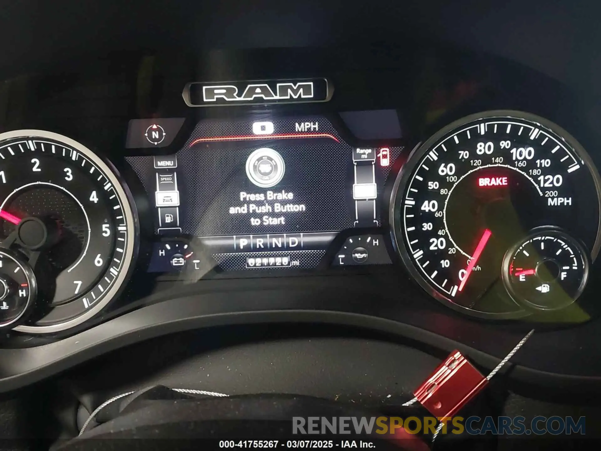 7 fotografías del automóvil dañado 1C6SRFJT2RN224159 RAM 1500 2024