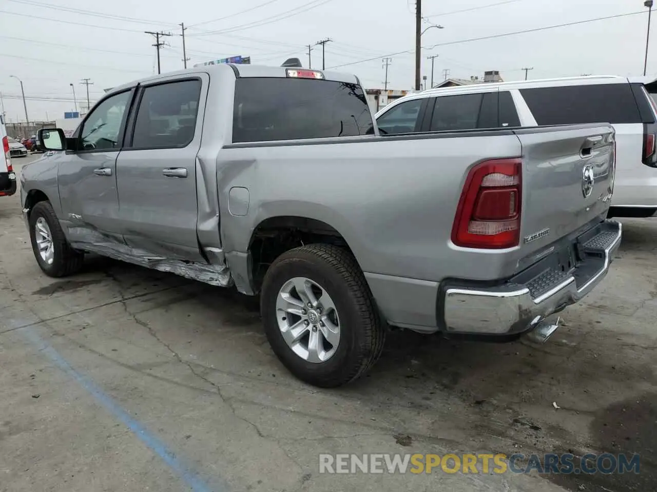 2 fotografías del automóvil dañado 1C6SRFJT4RN206715 RAM 1500 2024