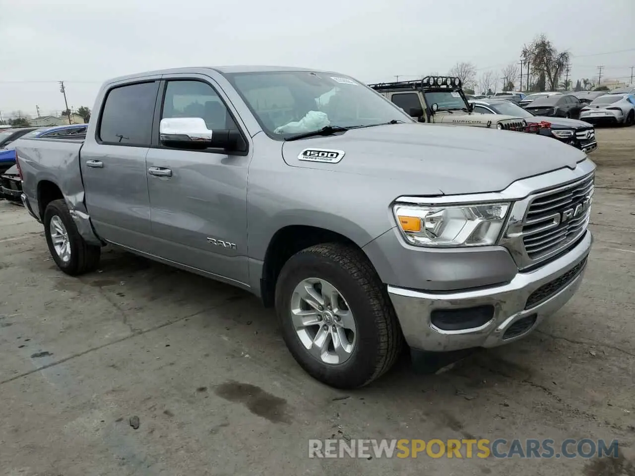 4 fotografías del automóvil dañado 1C6SRFJT4RN206715 RAM 1500 2024