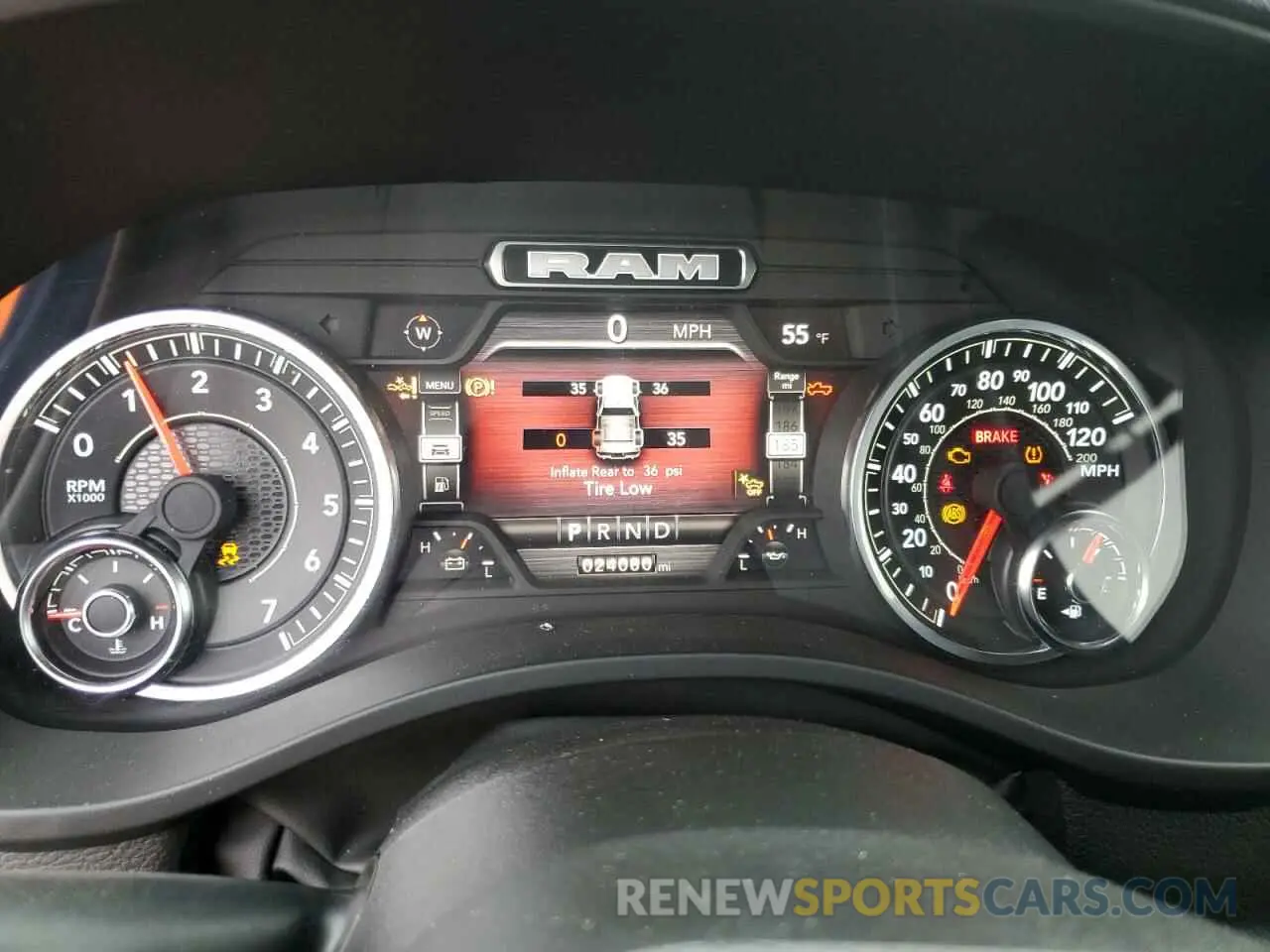 9 fotografías del automóvil dañado 1C6SRFJT4RN206715 RAM 1500 2024
