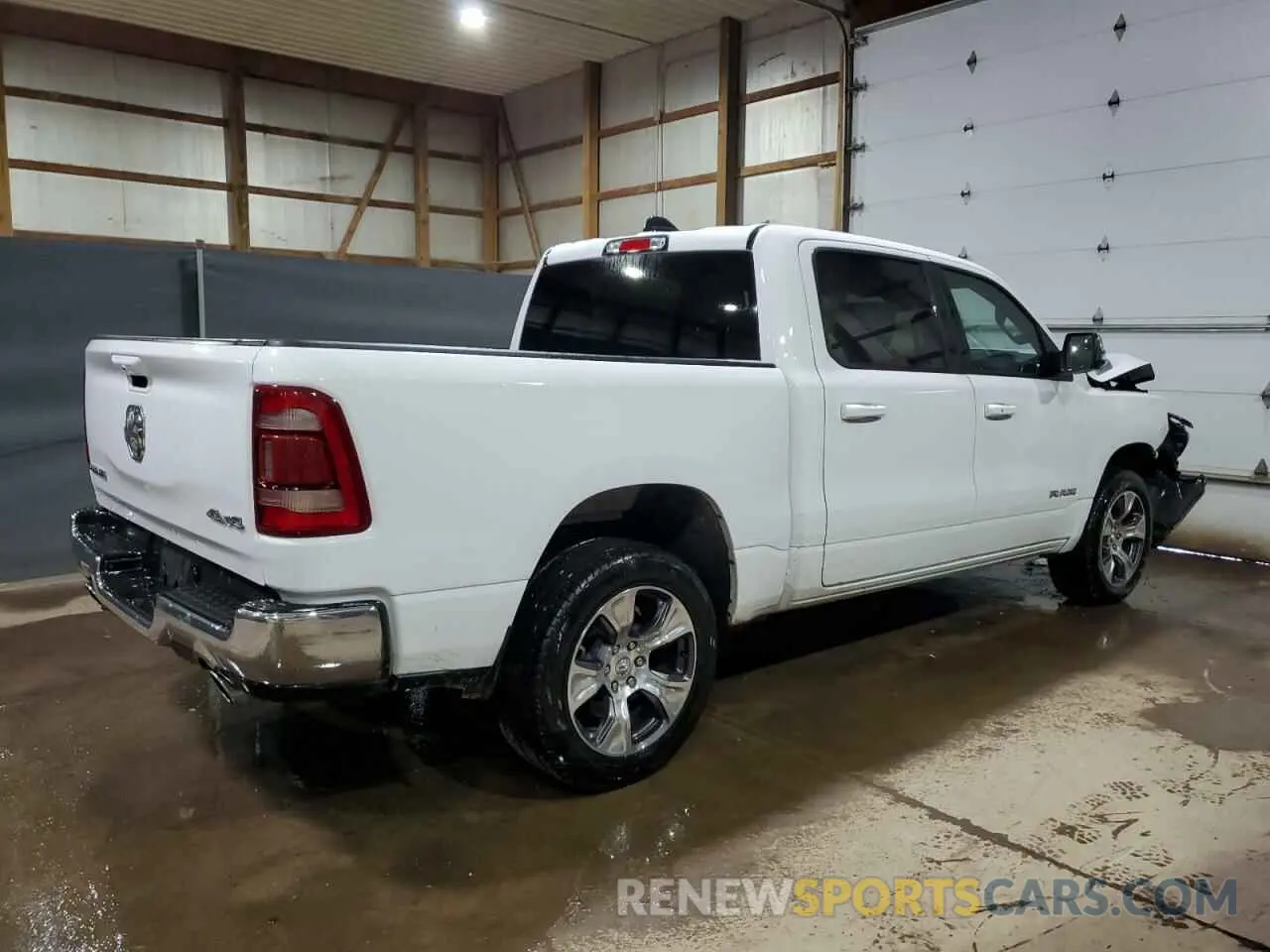 3 fotografías del automóvil dañado 1C6SRFJT6RN232541 RAM 1500 2024