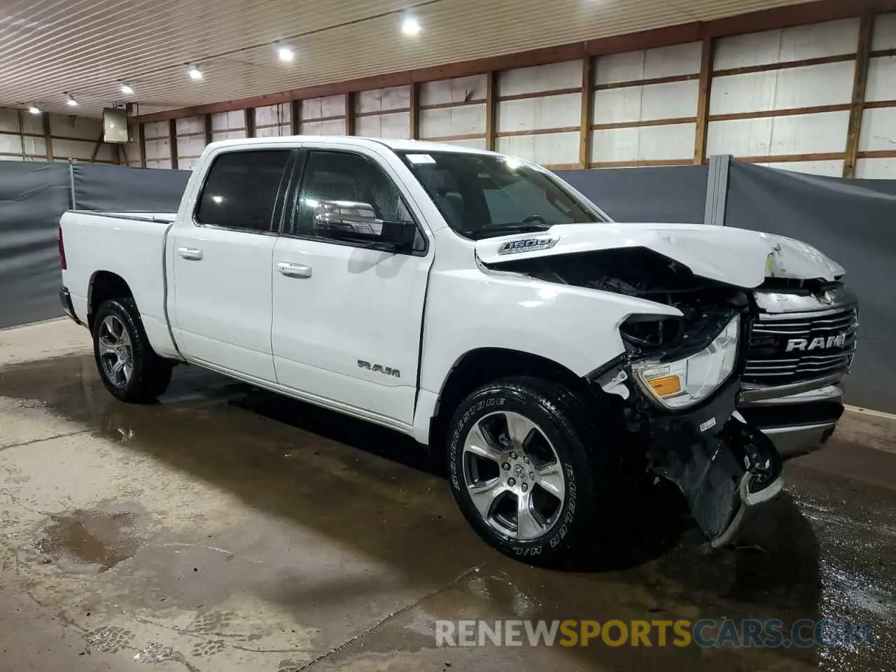 4 fotografías del automóvil dañado 1C6SRFJT6RN232541 RAM 1500 2024