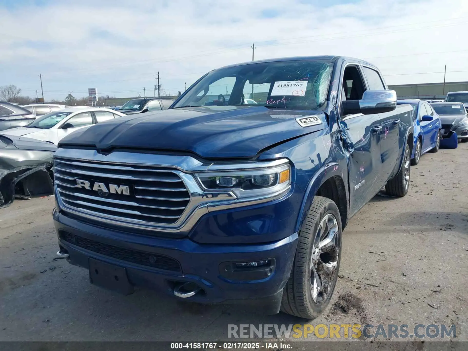 2 fotografías del automóvil dañado 1C6SRFKT6RN166930 RAM 1500 2024