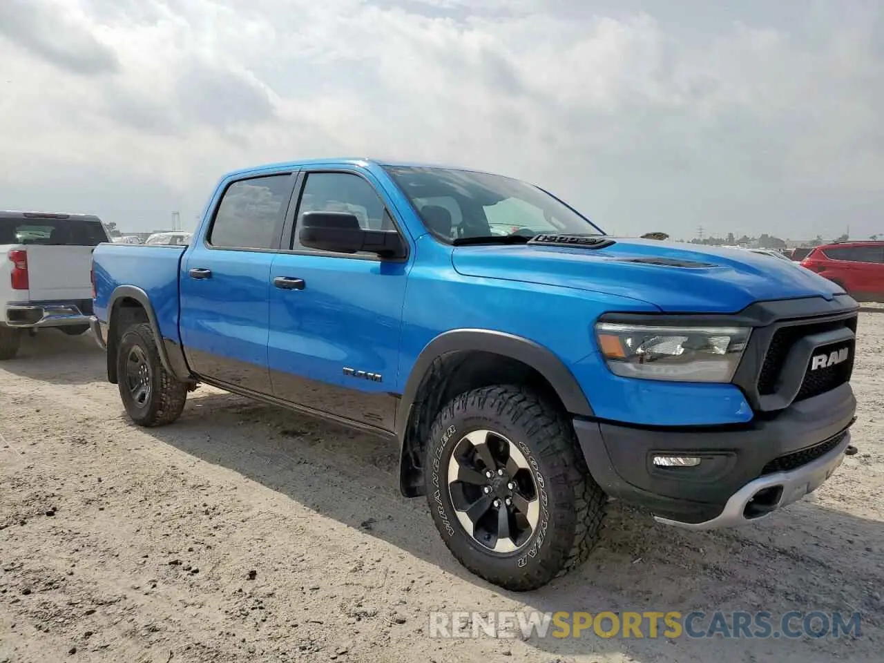4 fotografías del automóvil dañado 1C6SRFLT2RN122227 RAM 1500 2024