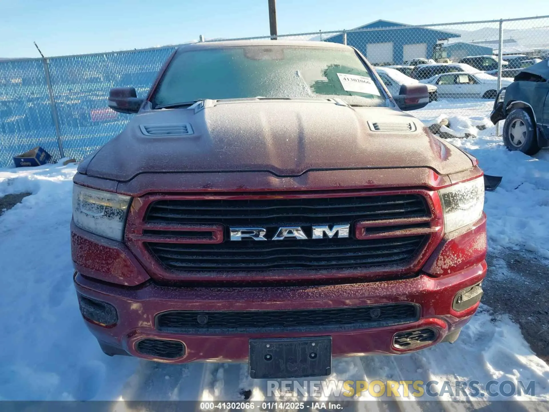 13 fotografías del automóvil dañado 1C6SRFRT9RN202860 RAM 1500 2024