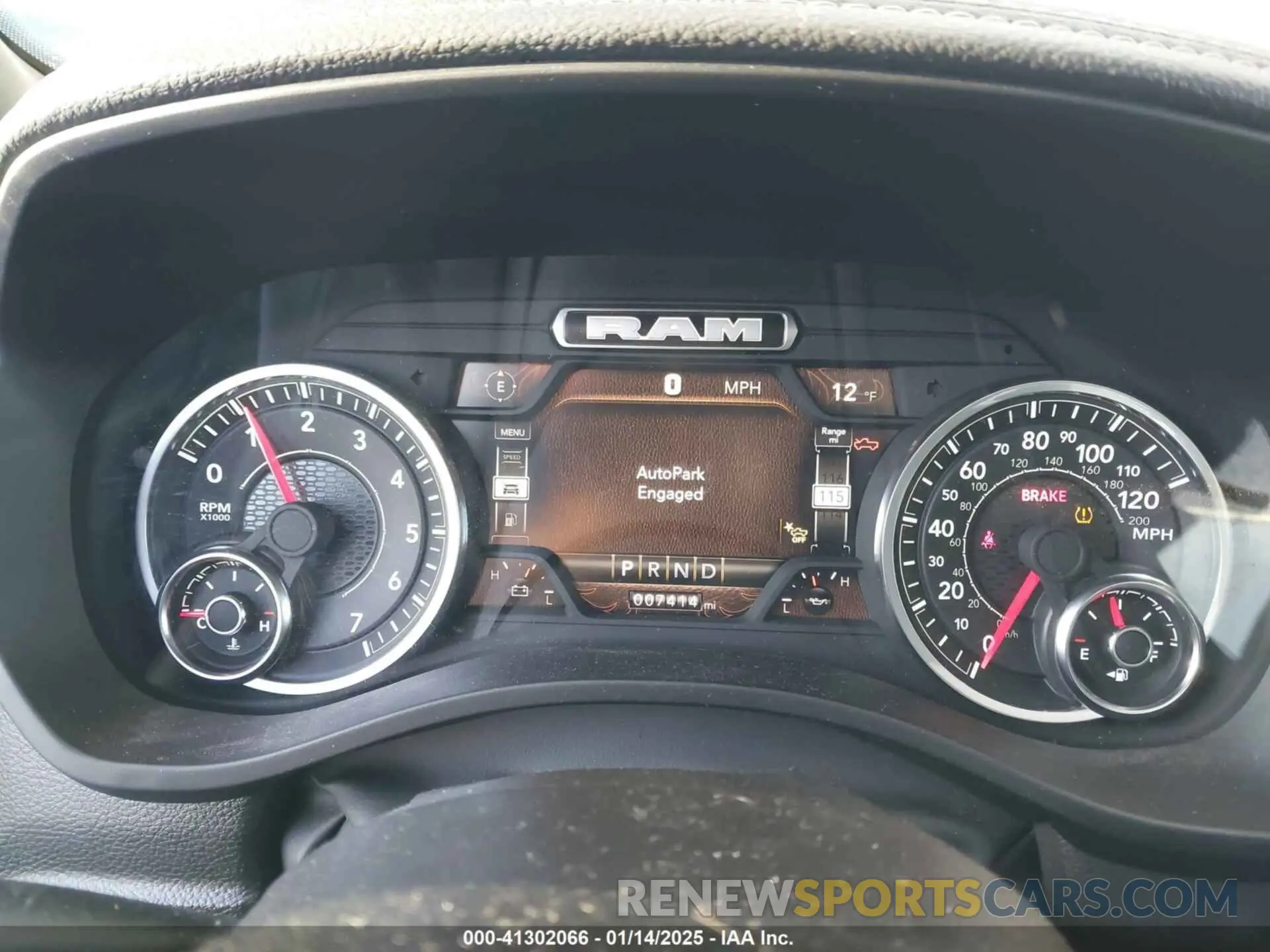 7 fotografías del automóvil dañado 1C6SRFRT9RN202860 RAM 1500 2024