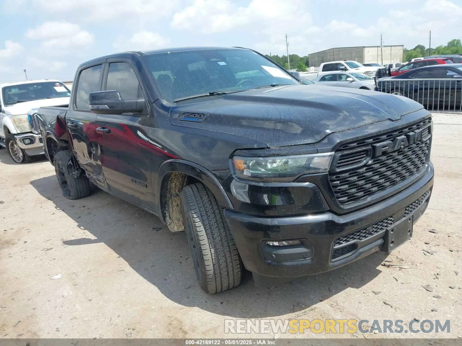 1 fotografías del automóvil dañado 1C6RREFG2SN534273 RAM 1500 2025