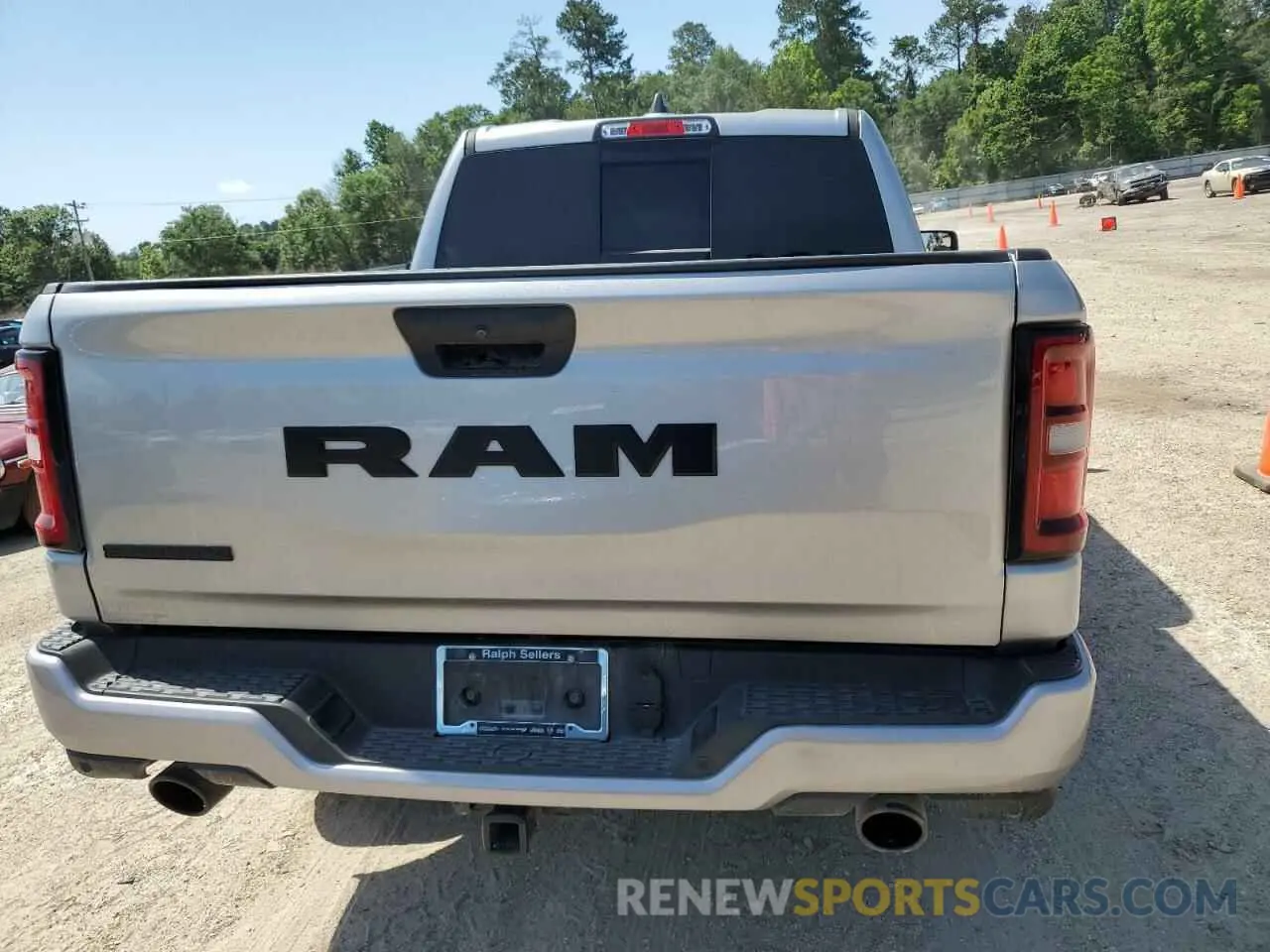6 fotografías del automóvil dañado 1C6RREFP5SN590689 RAM 1500 2025