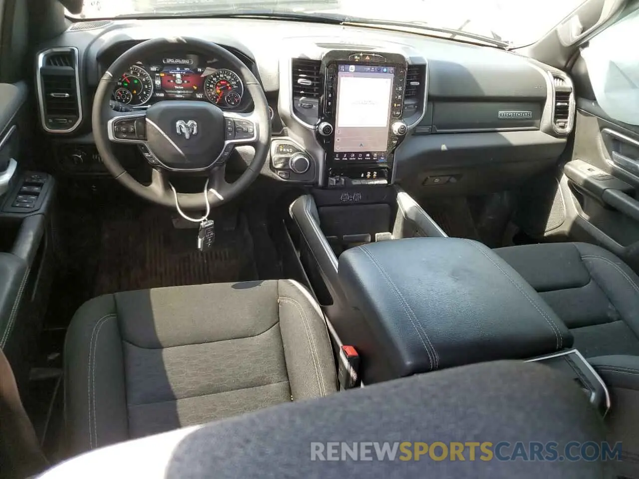 8 fotografías del automóvil dañado 1C6RREFP5SN590689 RAM 1500 2025