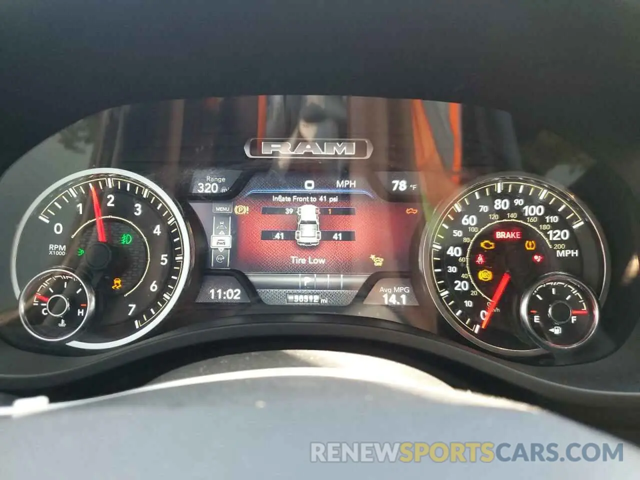 9 fotografías del automóvil dañado 1C6RREFP5SN590689 RAM 1500 2025