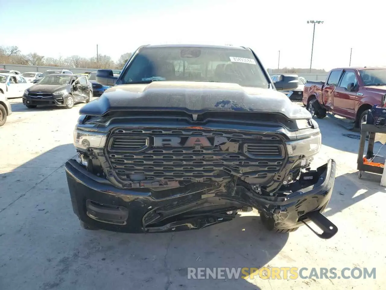 5 fotografías del automóvil dañado 1C6RREGG2SN597825 RAM 1500 2025
