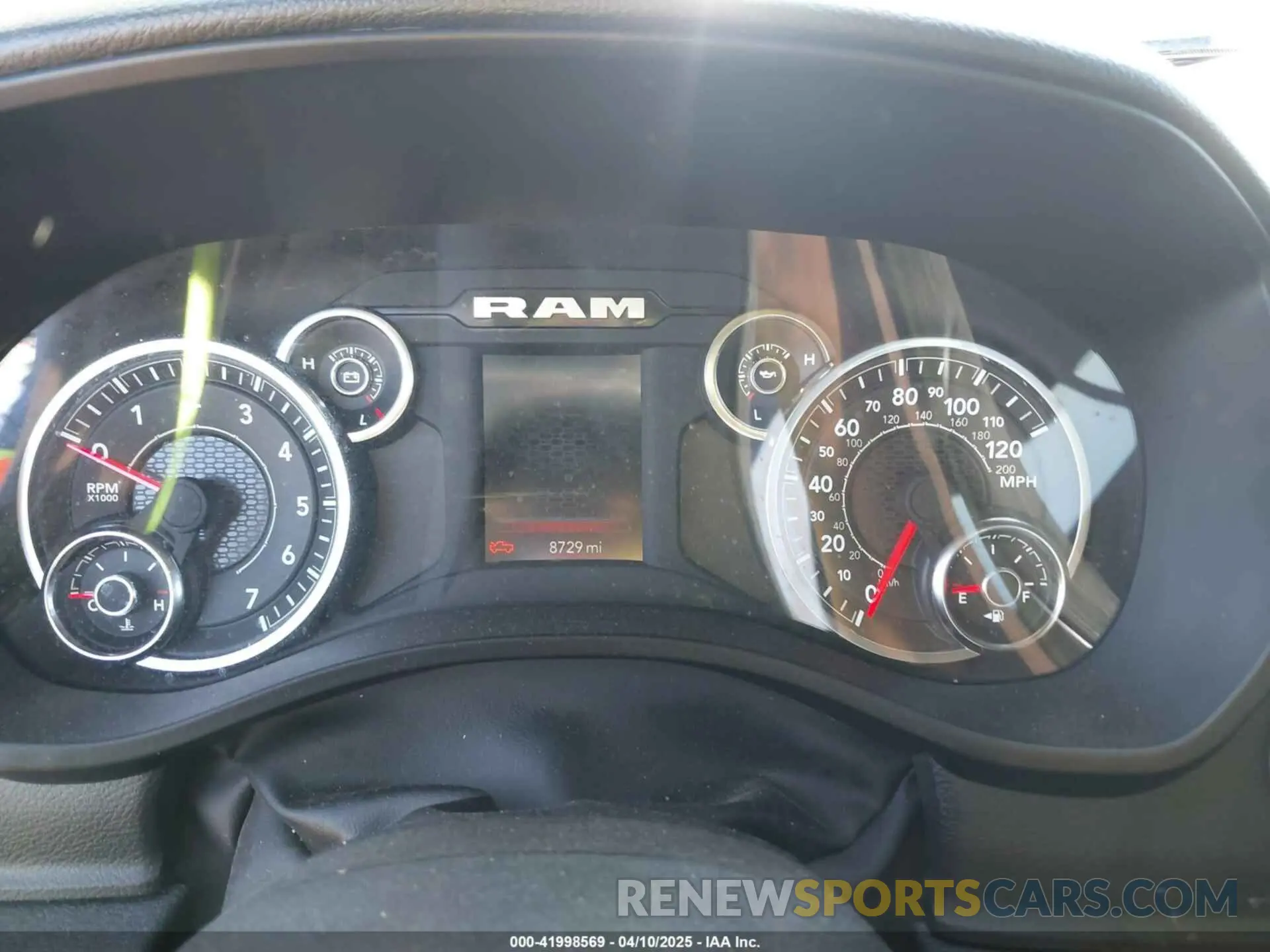 7 fotografías del automóvil dañado 1C6RREGG7SN661339 RAM 1500 2025