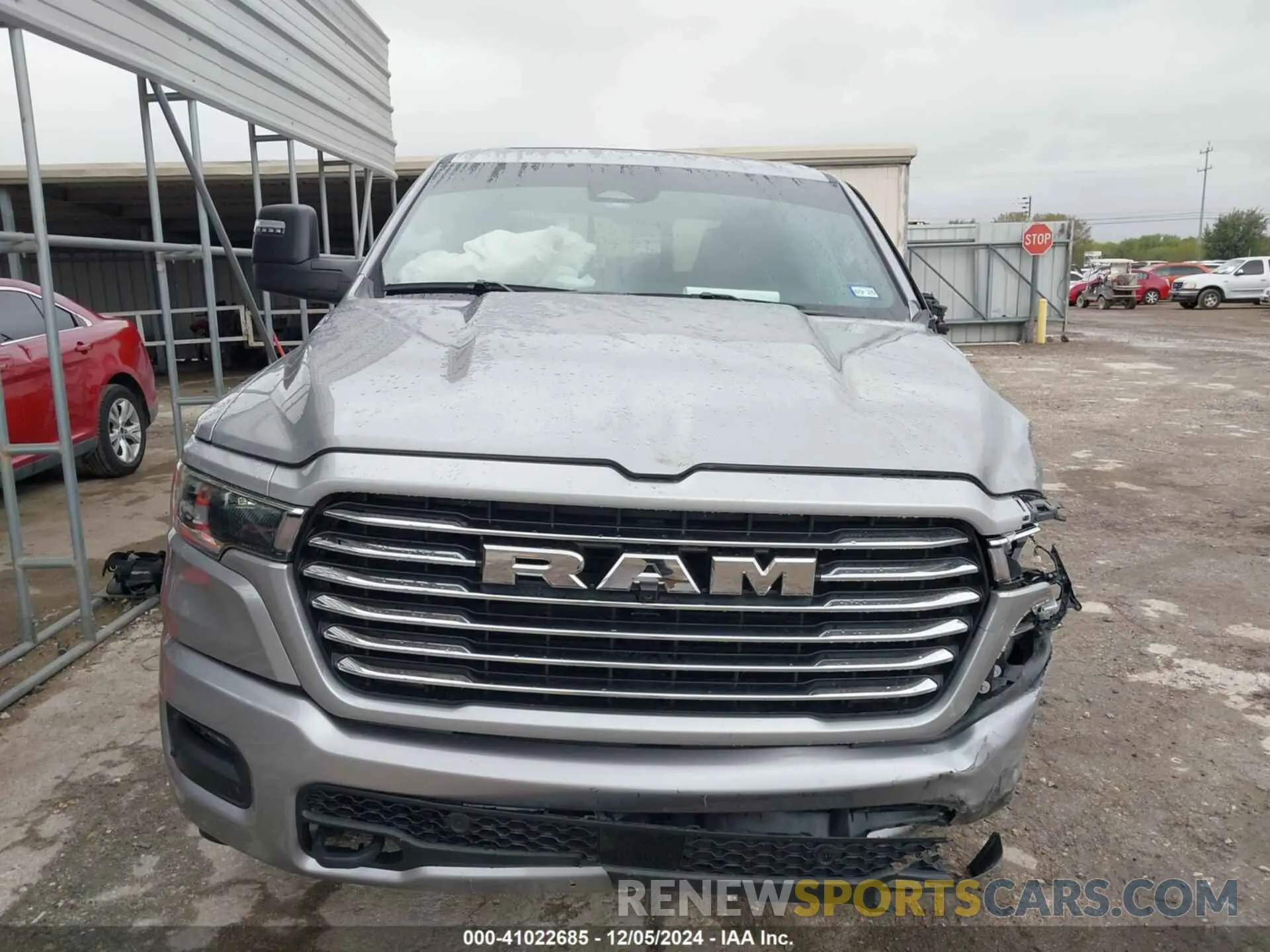 12 fotografías del automóvil dañado 1C6RREJP5SN601648 RAM 1500 2025