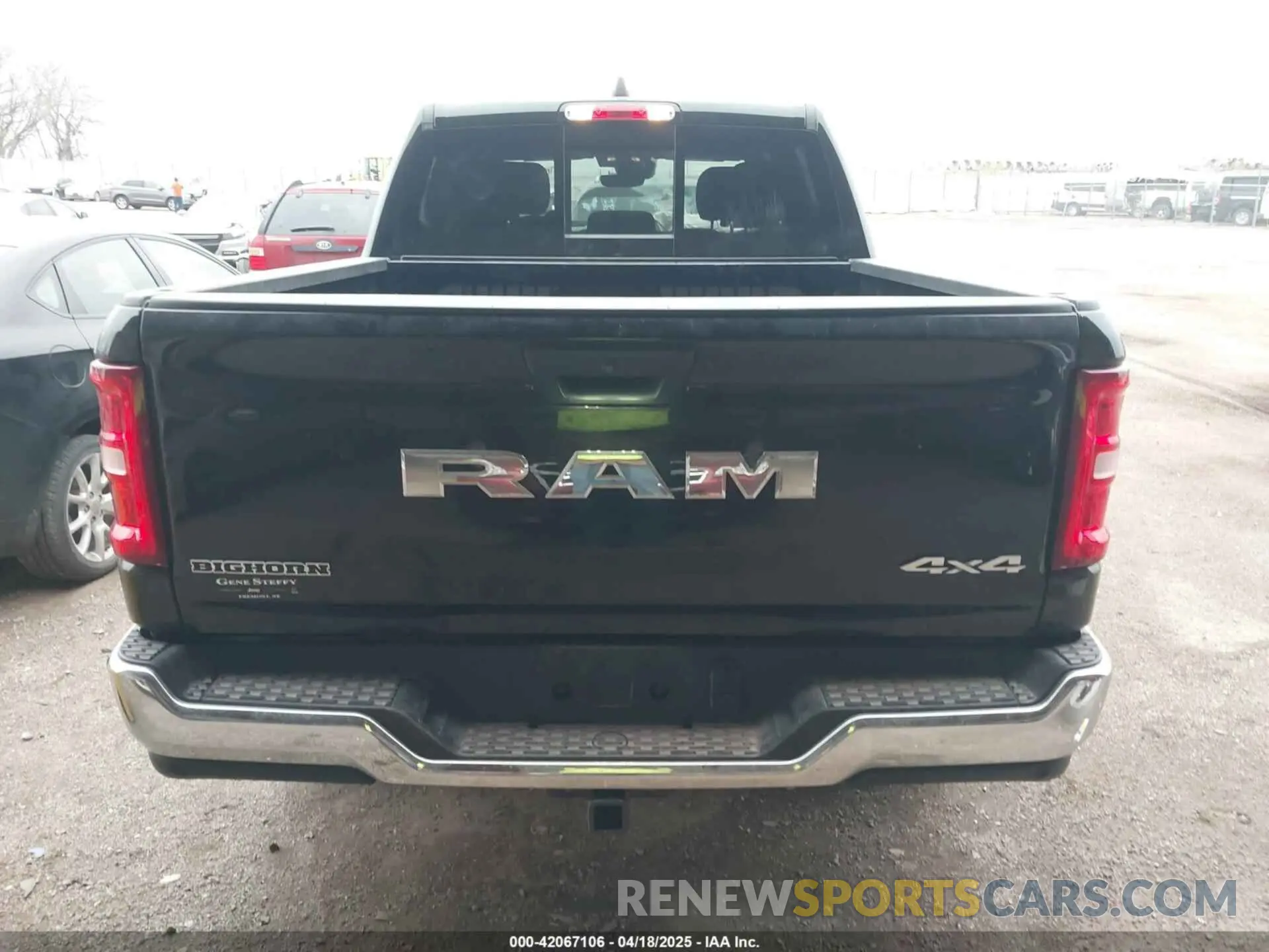 16 fotografías del automóvil dañado 1C6RRFFG1SN509421 RAM 1500 2025