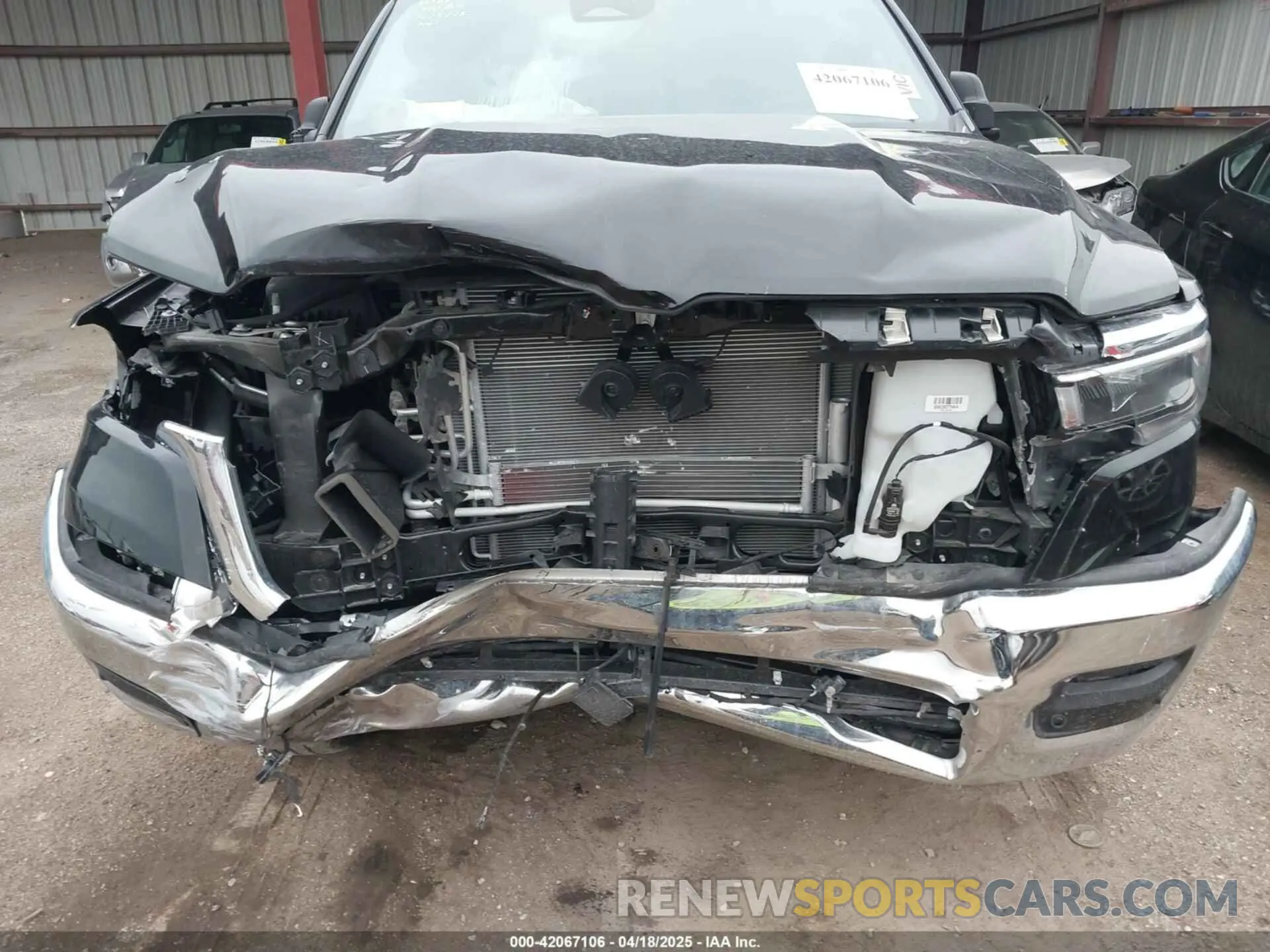 6 fotografías del automóvil dañado 1C6RRFFG1SN509421 RAM 1500 2025